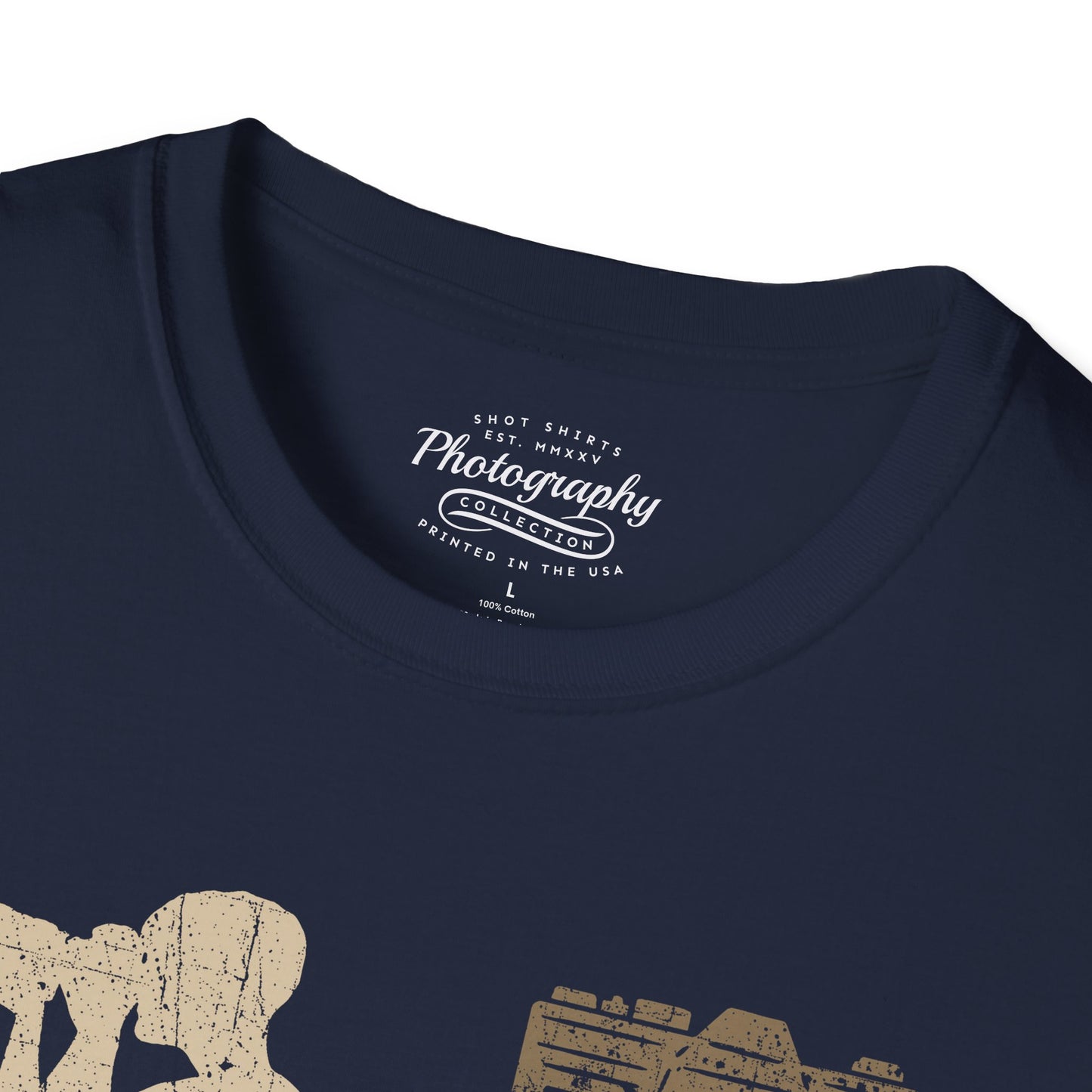 0087. I Shoot People And Sometimes Cut Off Their Heads Photo Camera Photographer Silhouette Unisex T-Shirt