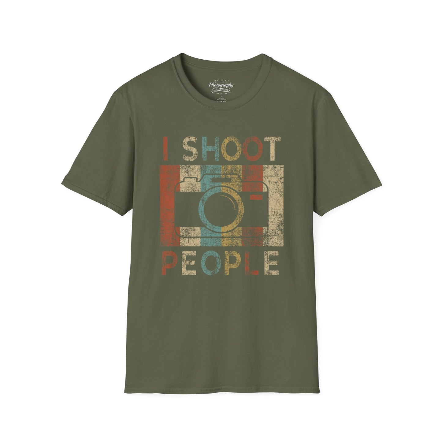 0045. I Shoot People Photo Camera Unisex T-Shirt