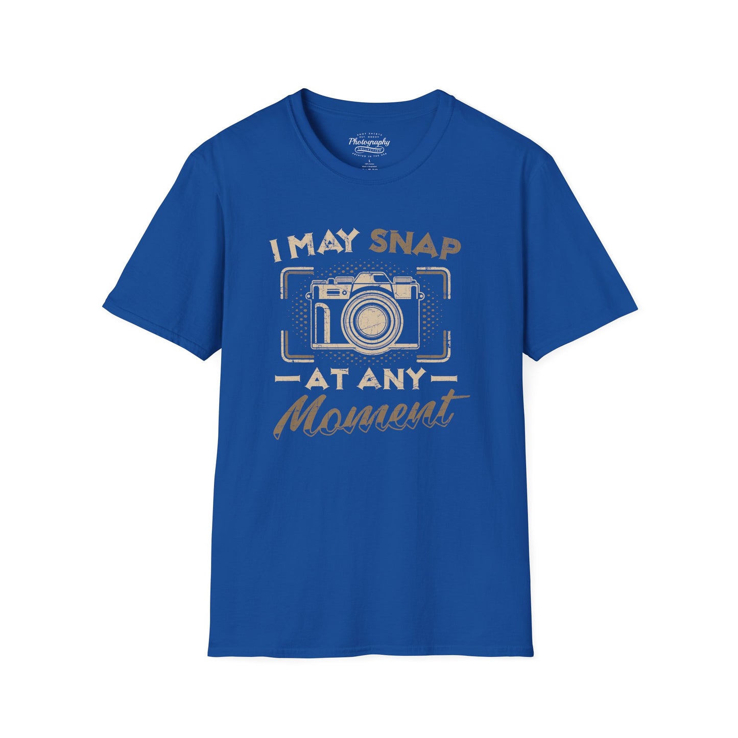 0095. I May Snap At Any Moment Photo Camera Unisex T-Shirt