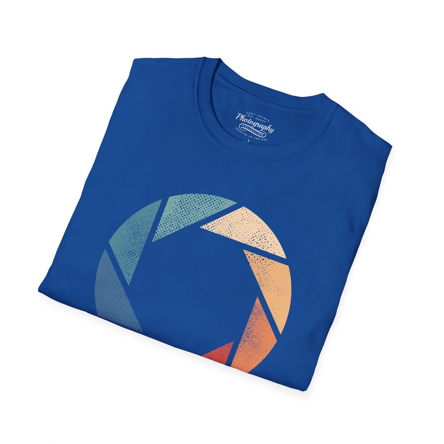 0018. Colorful Aperture Unisex T-Shirt