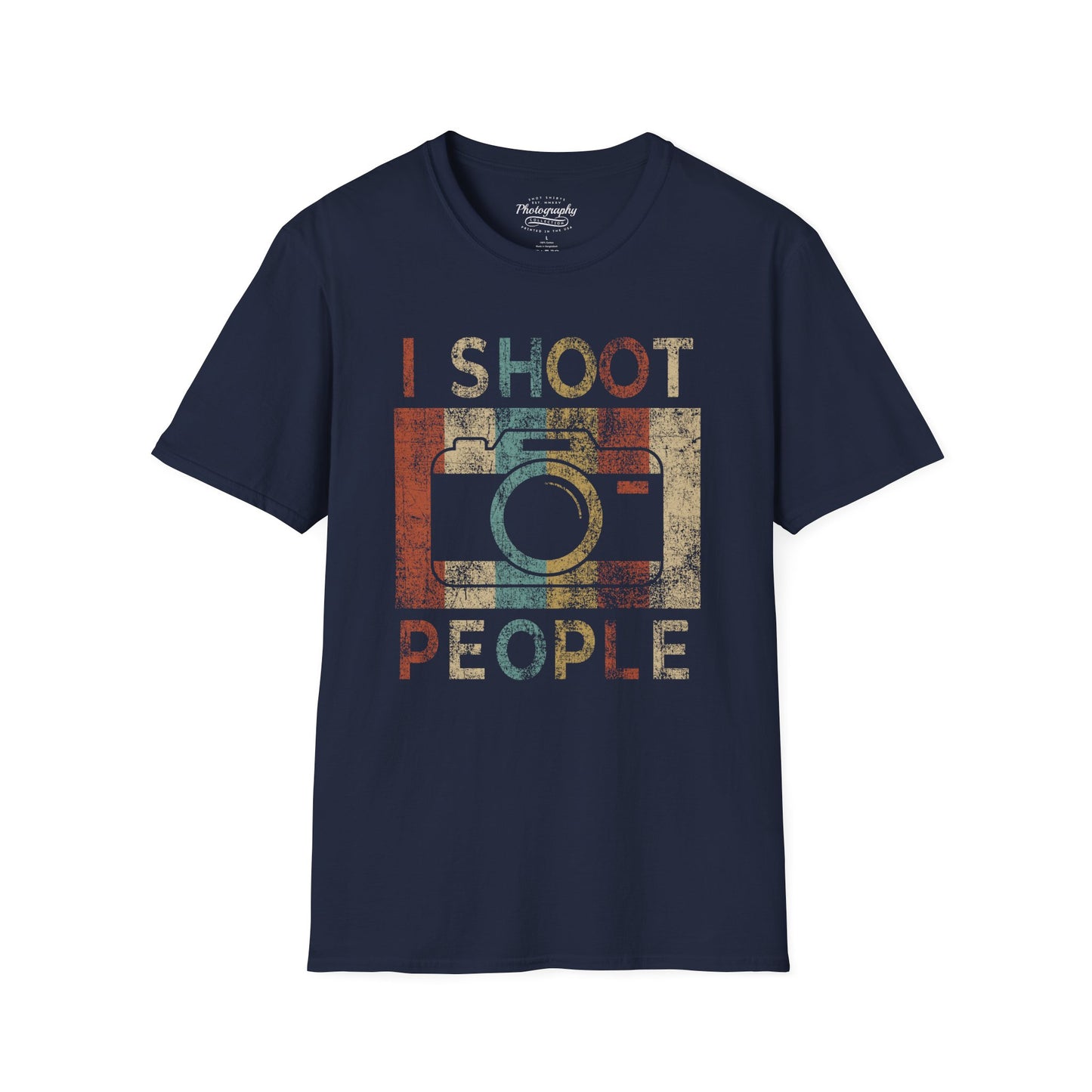 0045. I Shoot People Photo Camera Unisex T-Shirt