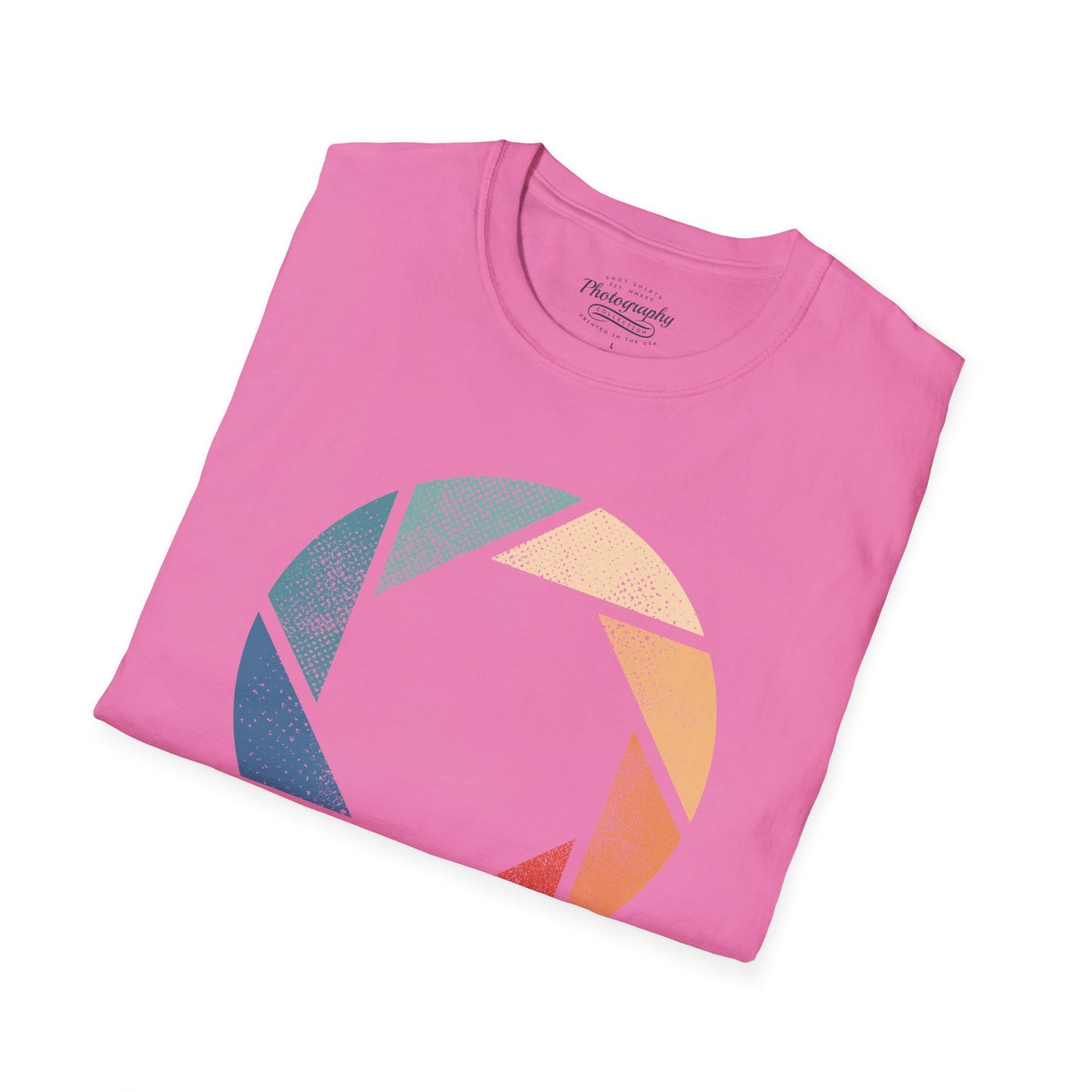 0018. Colorful Aperture Unisex T-Shirt