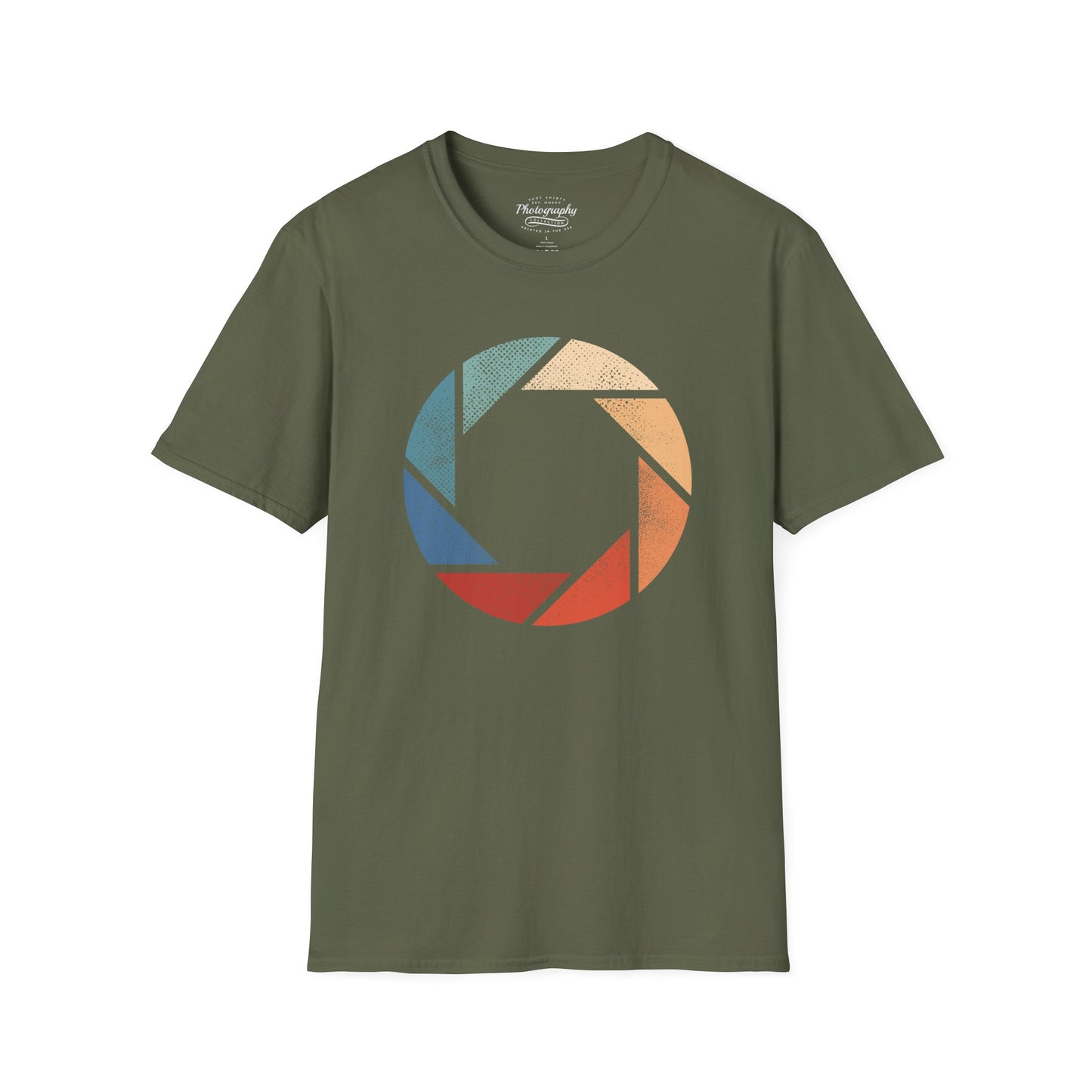 0018. Colorful Aperture Unisex T-Shirt