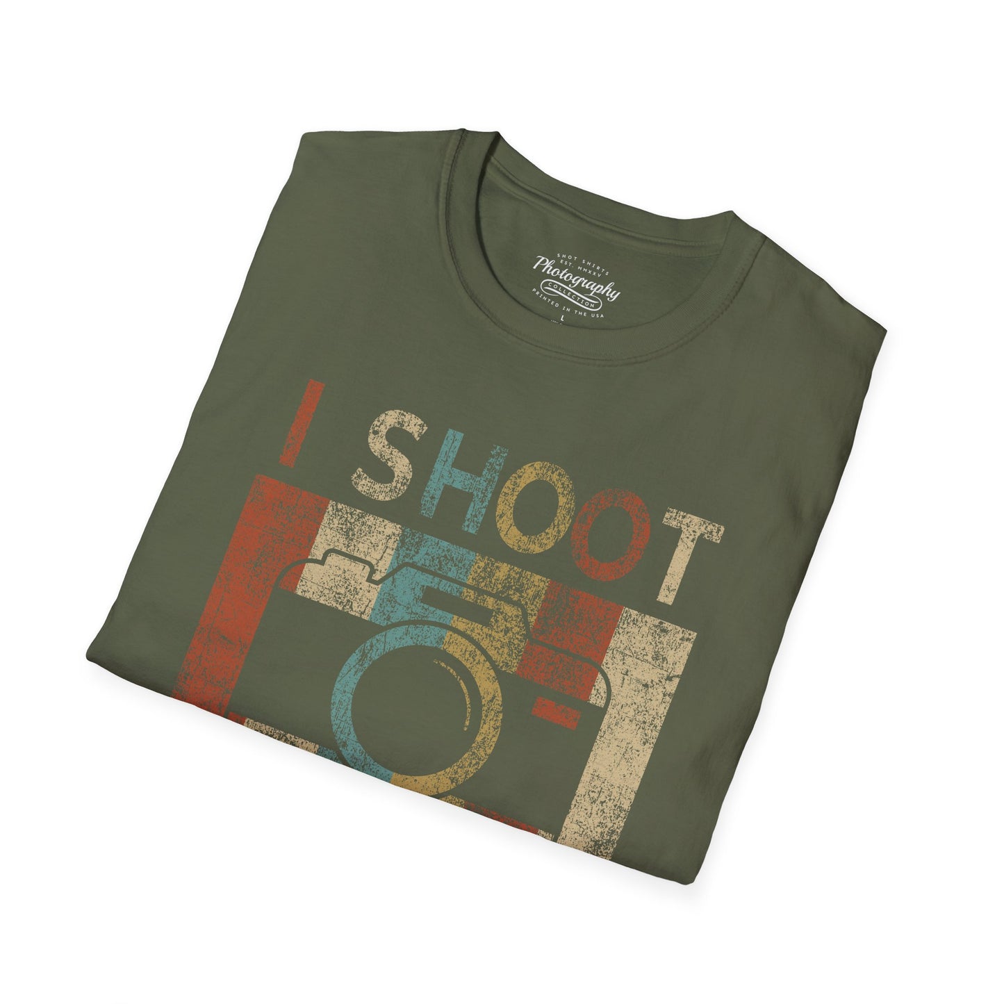 0045. I Shoot People Photo Camera Unisex T-Shirt