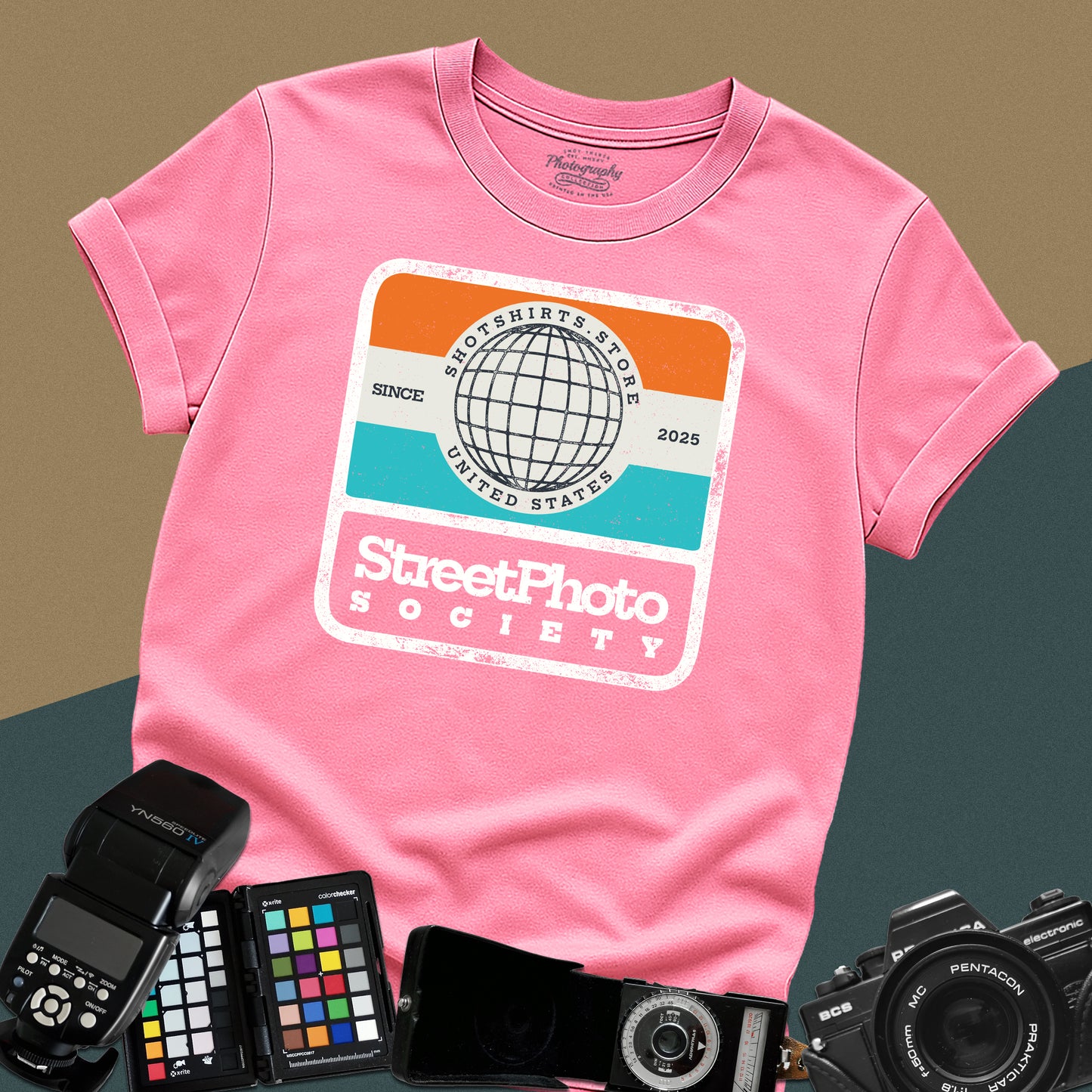 0117. Street Photography Society T-Shirt — For Street Photographers