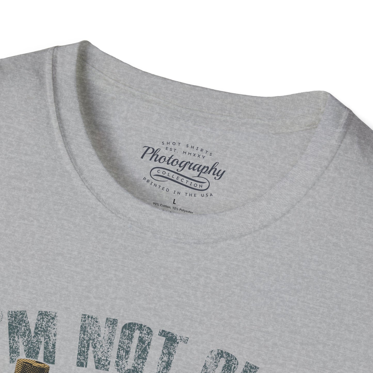 0043. I'm Not Old I'm Classic Photo Camera Unisex T-Shirt