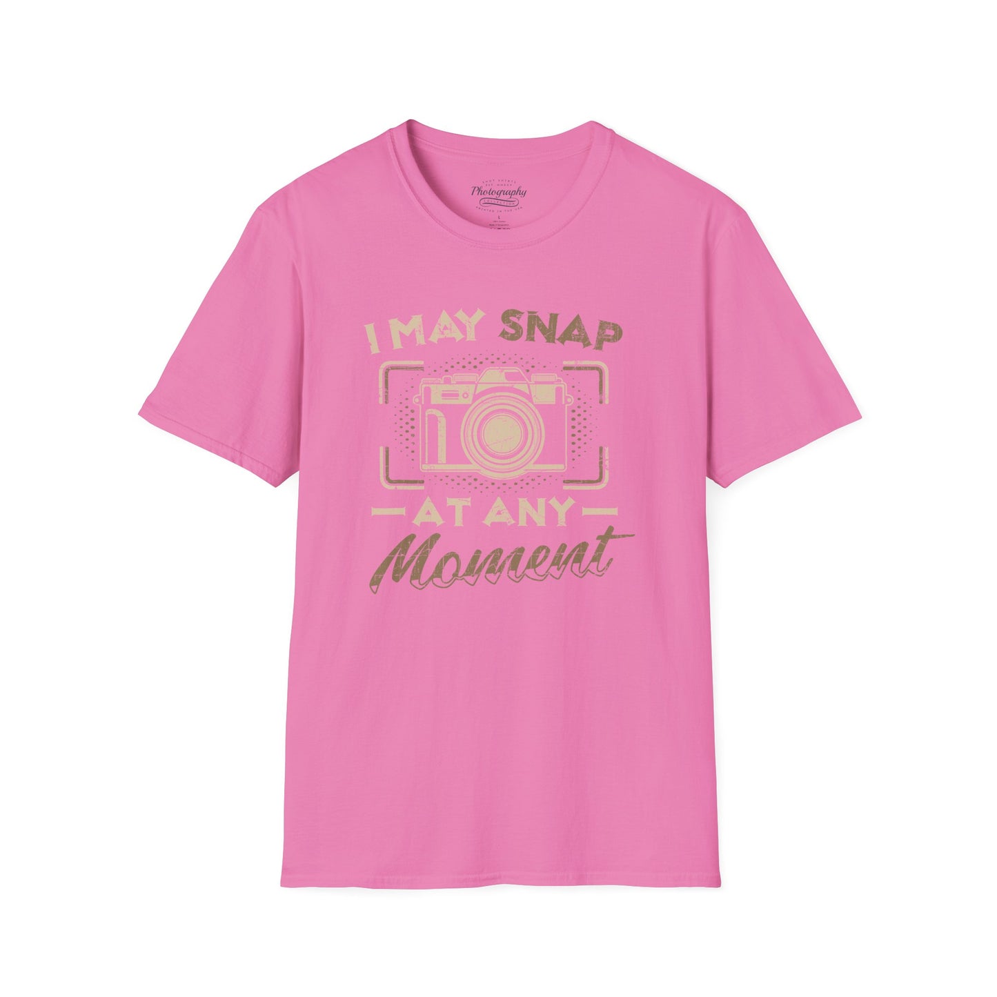 0095. I May Snap At Any Moment Photo Camera Unisex T-Shirt