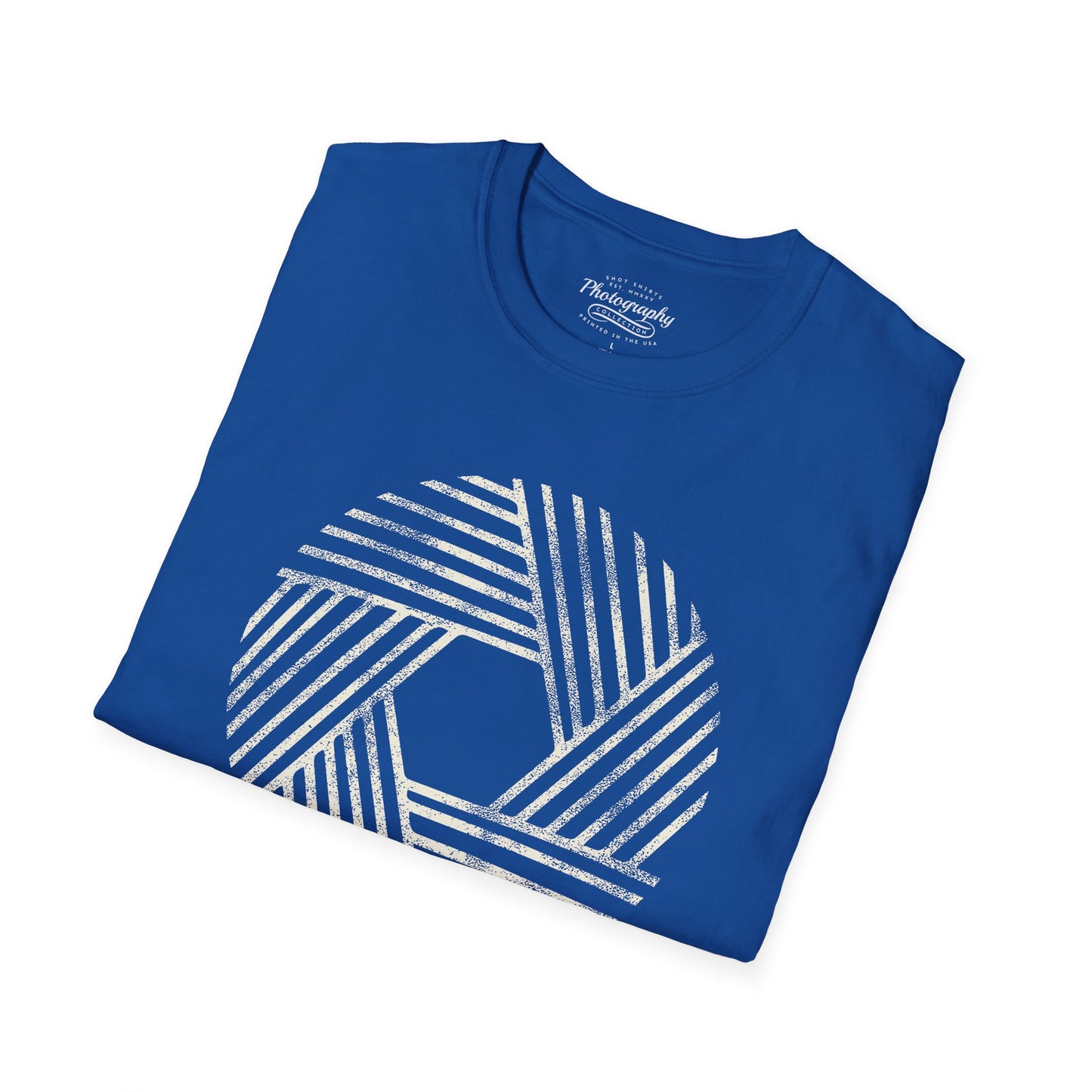 0023. Stylized Aperture Unisex T-Shirt