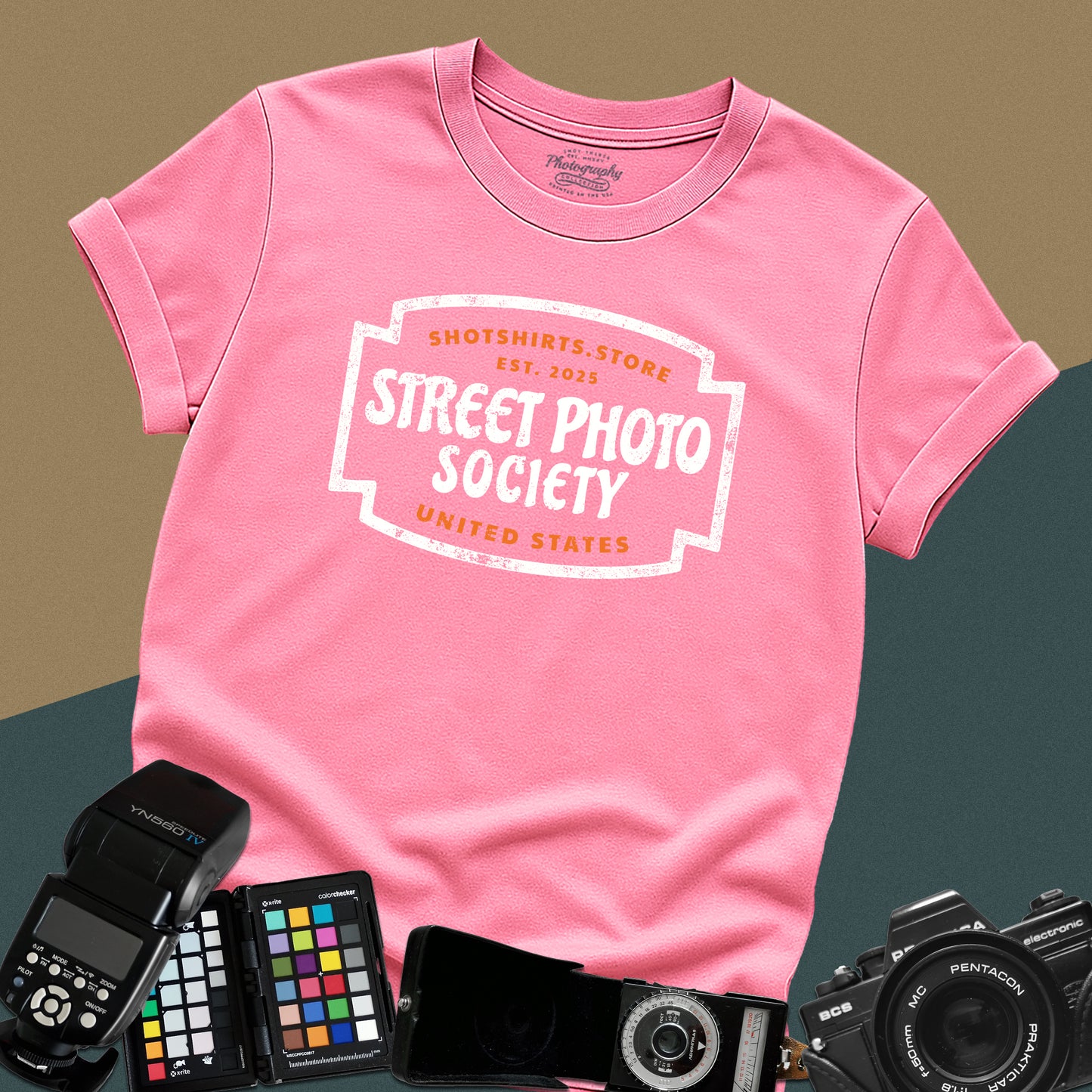 0122. Street Photography Society T-Shirt — For Street Photographers