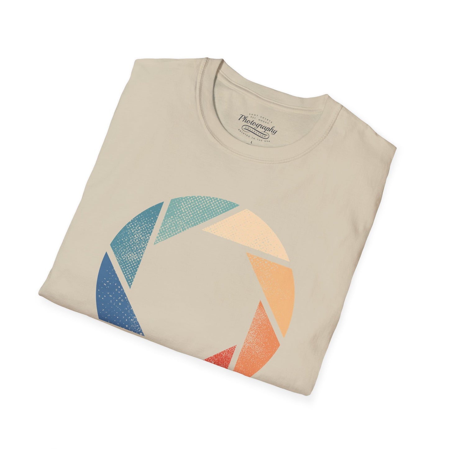 0018. Colorful Aperture Unisex T-Shirt