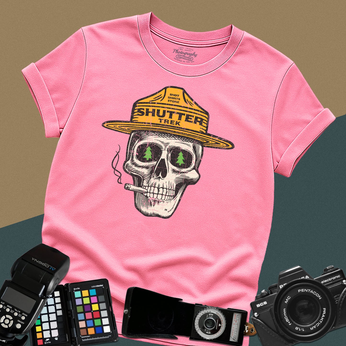 0127. Photo Trail · Landscape Photography T-Shirt