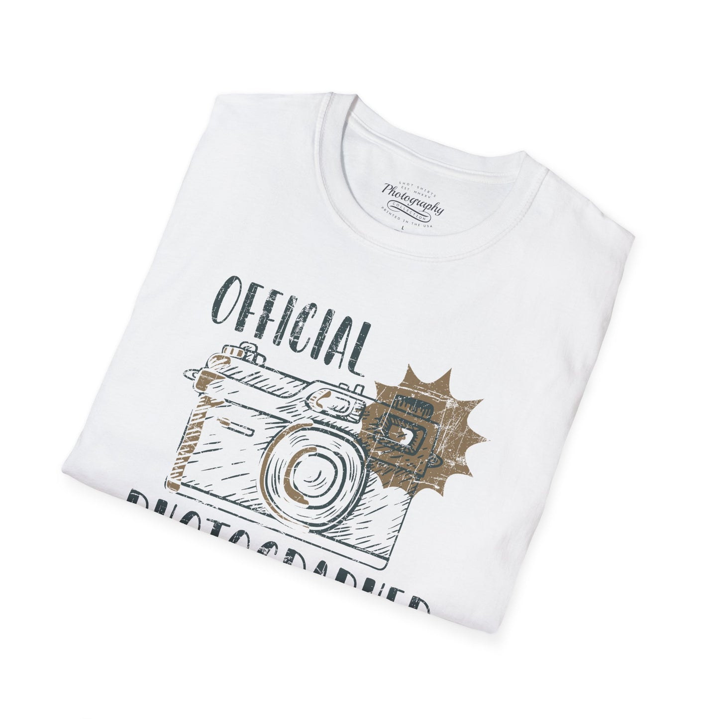 0090. Official Photographer May Snap At Any Time Photo Camera Unisex T-Shirt