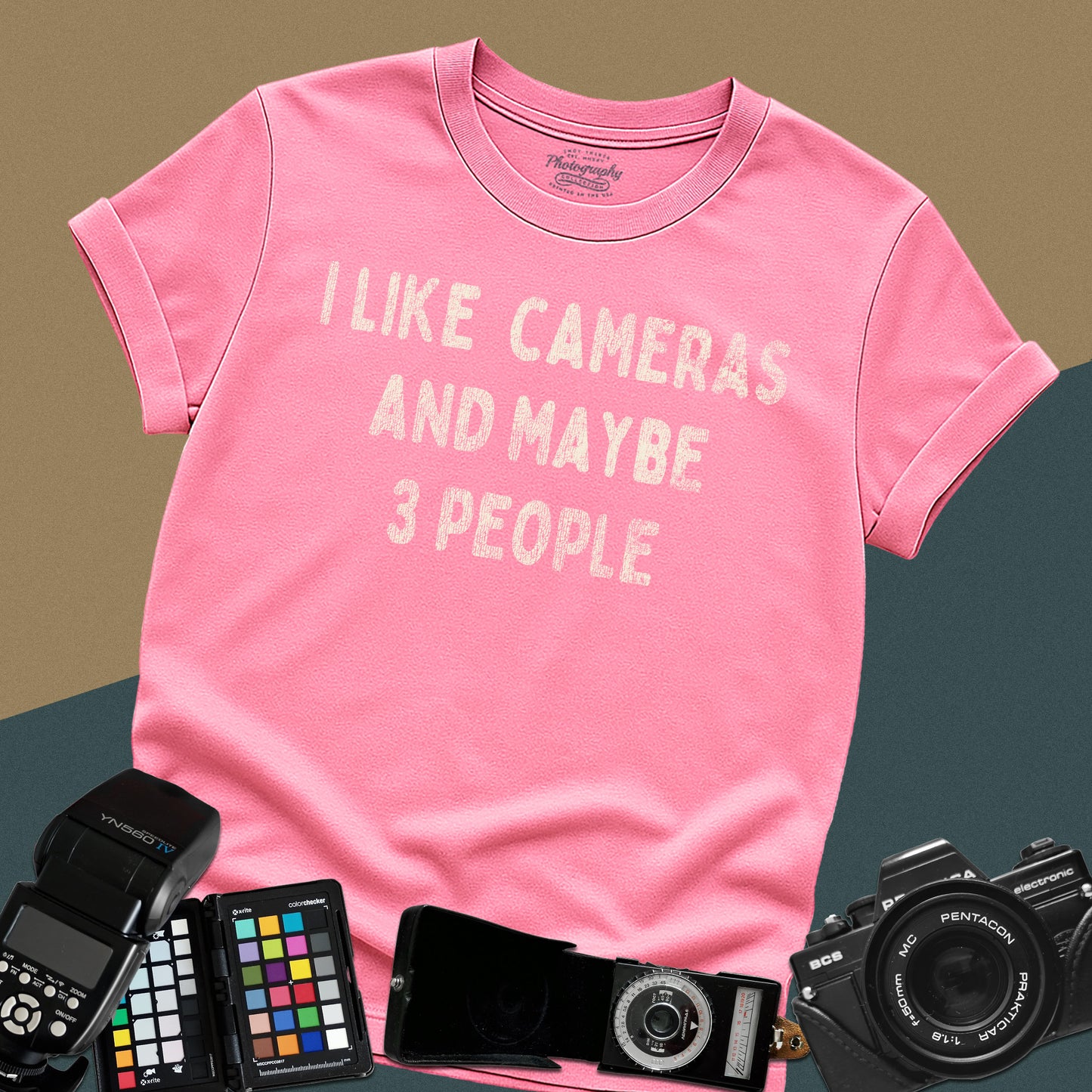 I Like Cameras And Maybe 3 people TShirt