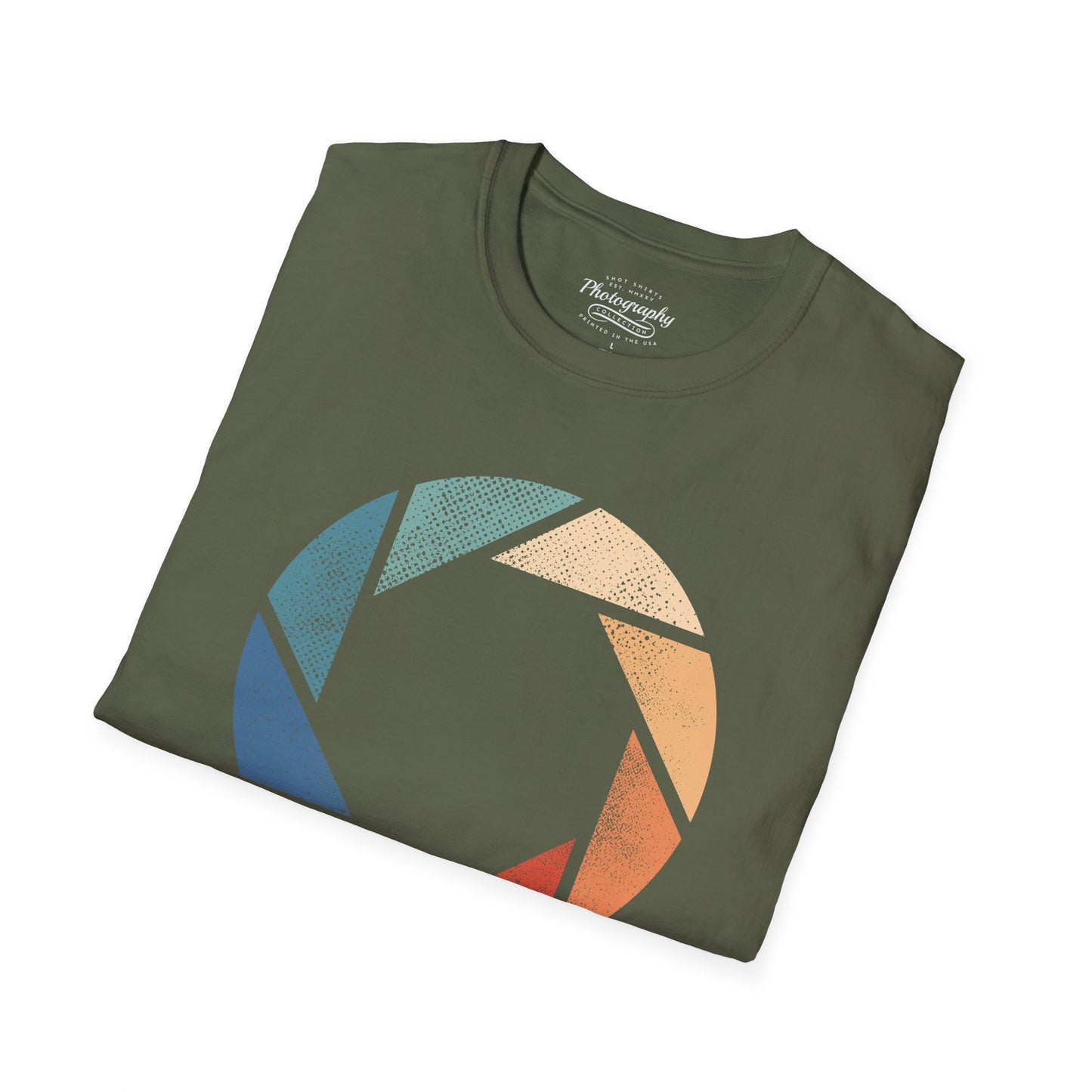 0018. Colorful Aperture Unisex T-Shirt