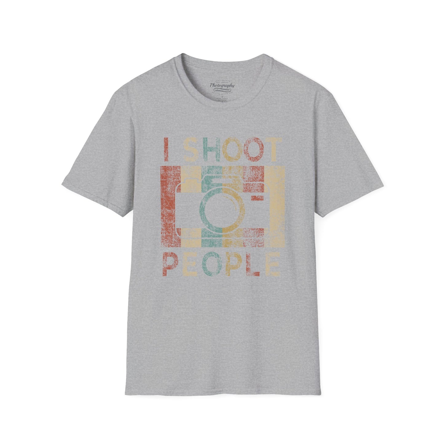 0045. I Shoot People Photo Camera Unisex T-Shirt