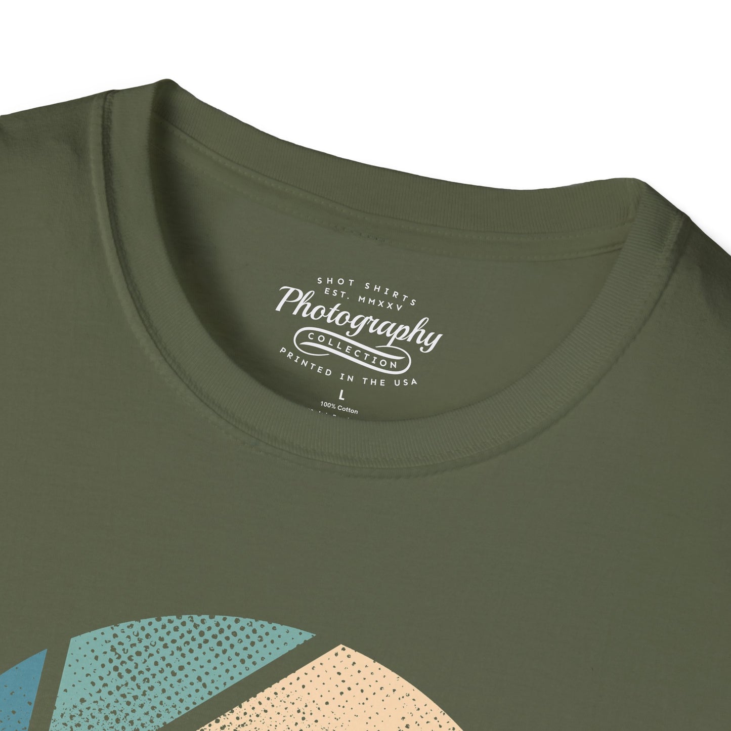0018. Colorful Aperture Unisex T-Shirt