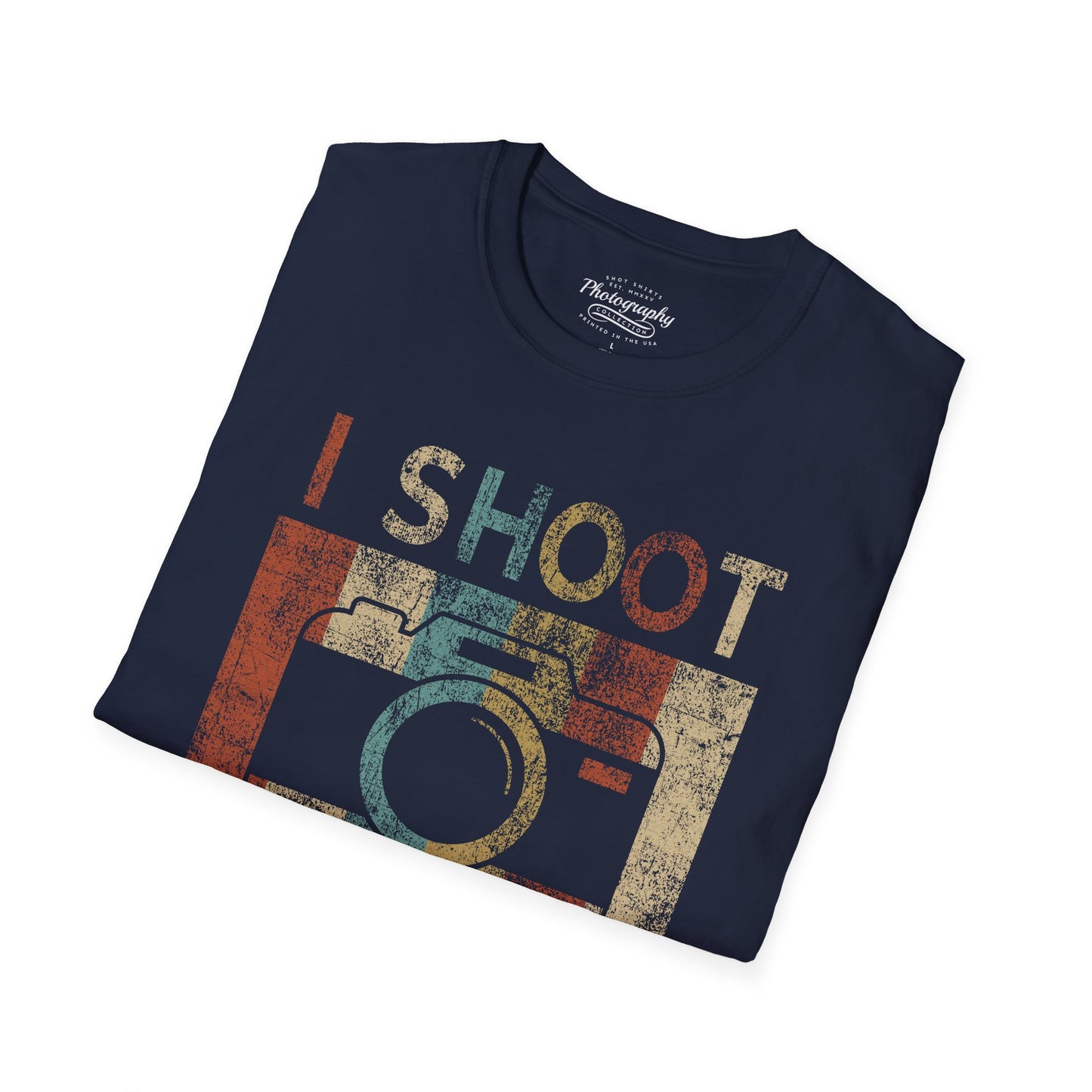 0045. I Shoot People Photo Camera Unisex T-Shirt