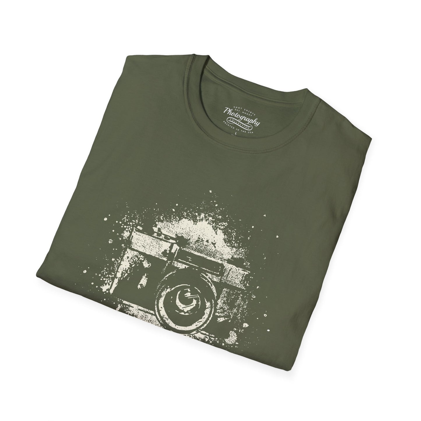 0016. Watercolor Painted Camera Unisex T-Shirt