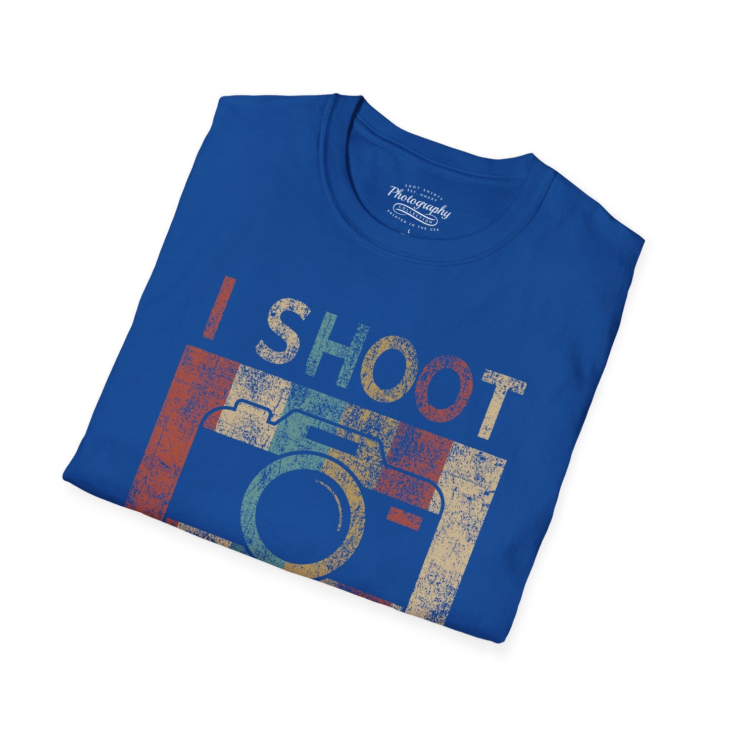 0045. I Shoot People Photo Camera Unisex T-Shirt