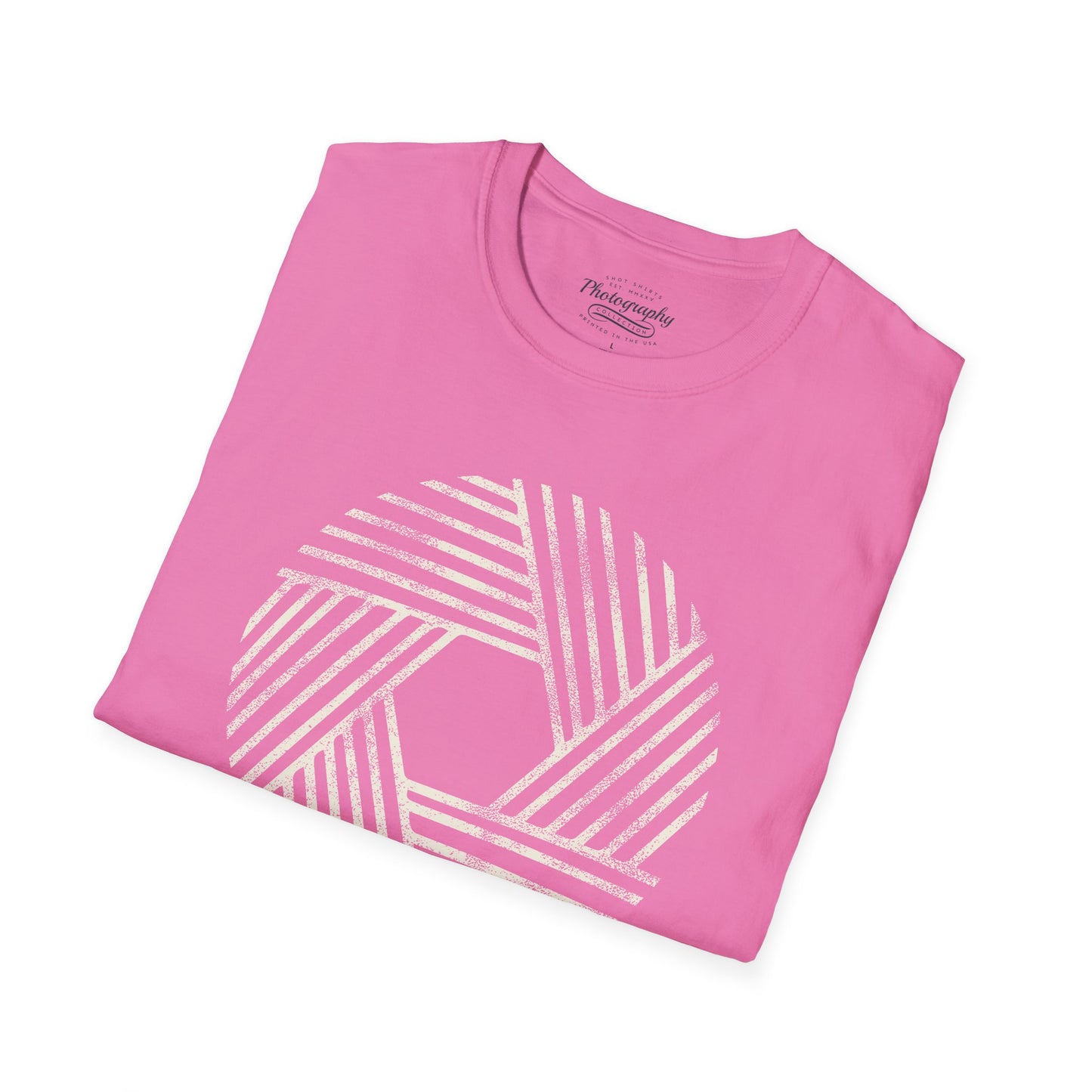 0023. Stylized Aperture Unisex T-Shirt