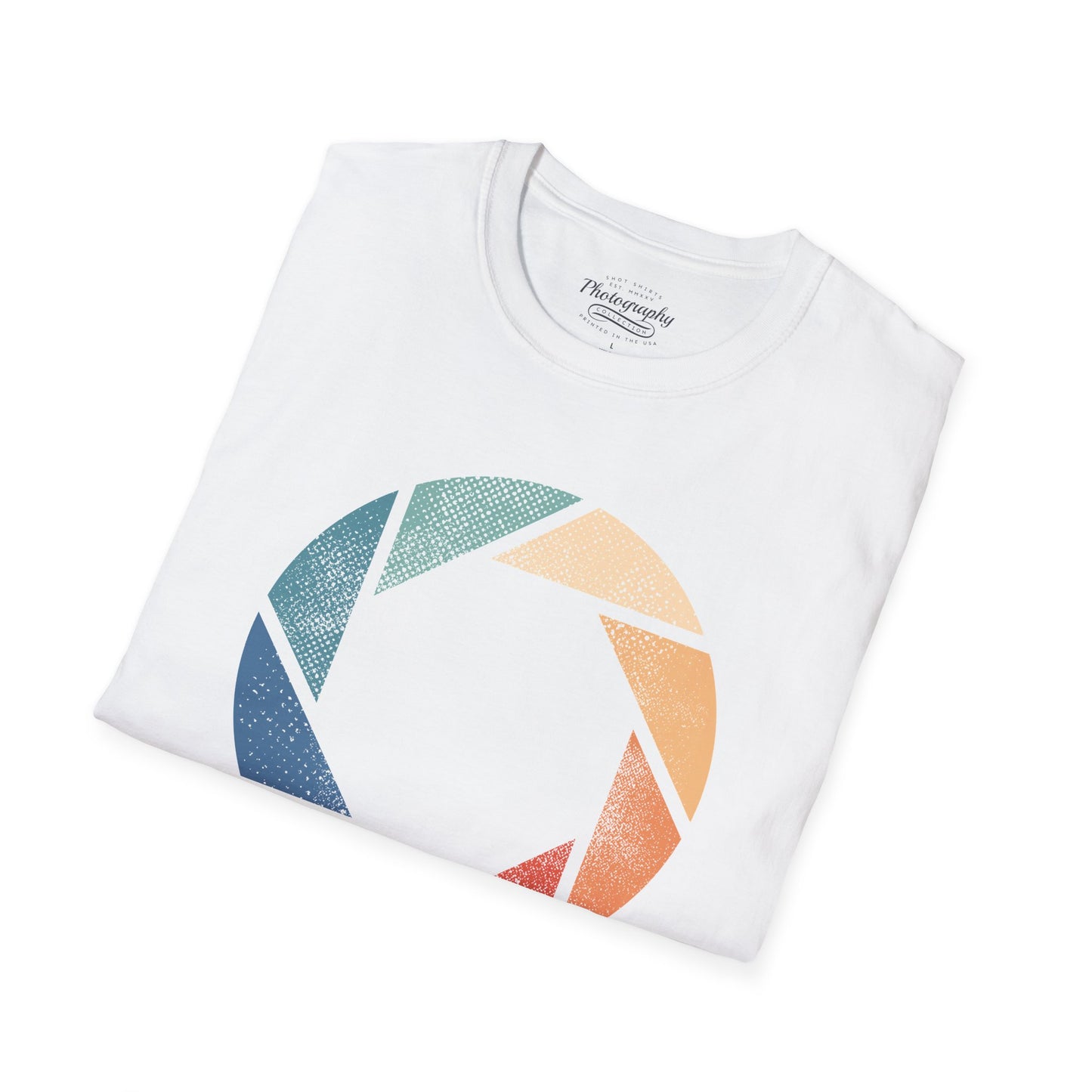 0018. Colorful Aperture Unisex T-Shirt
