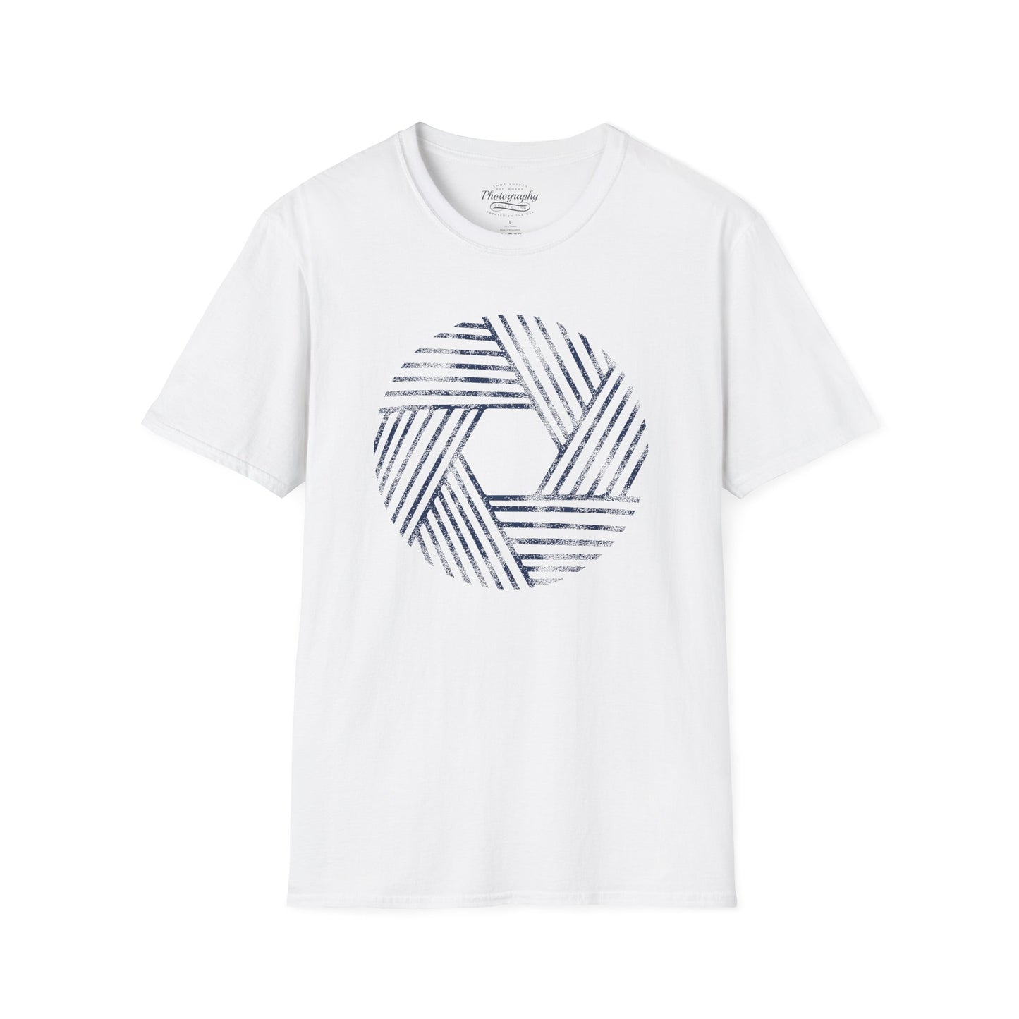 0023. Stylized Aperture Unisex T-Shirt