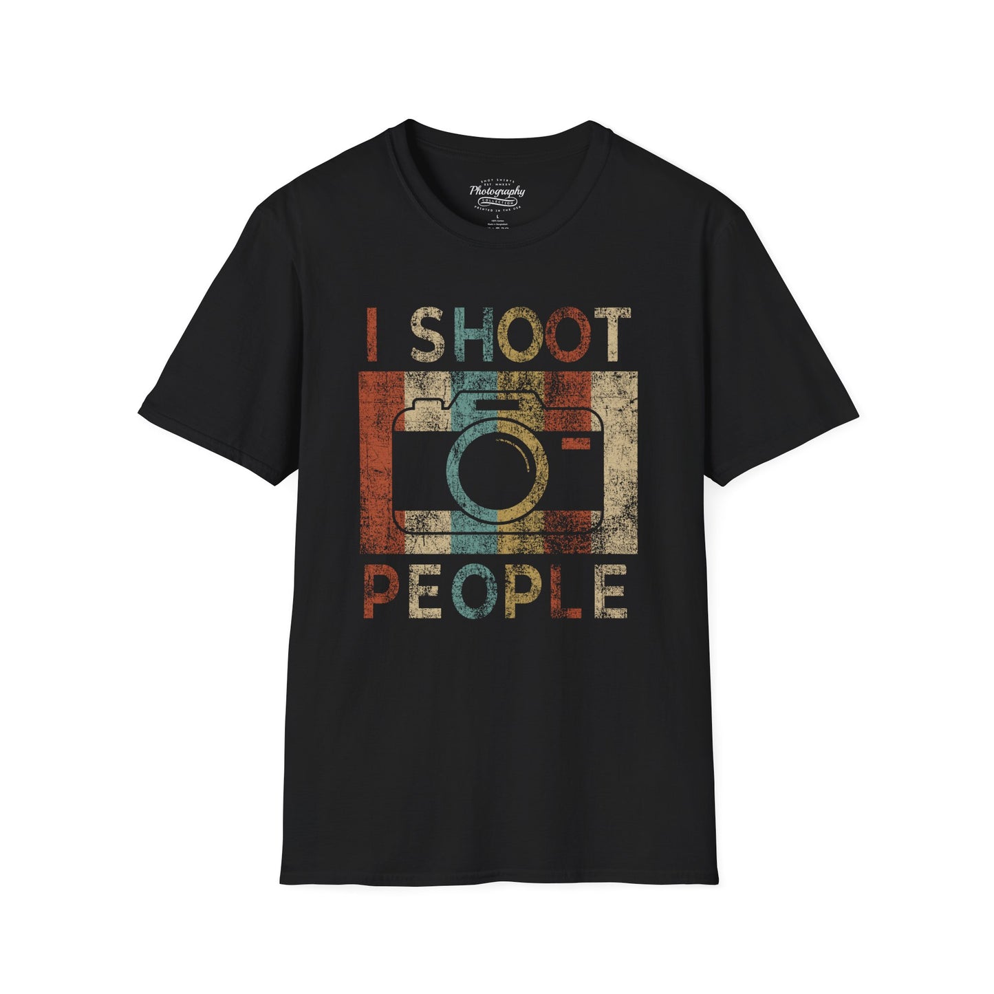 0045. I Shoot People Photo Camera Unisex T-Shirt