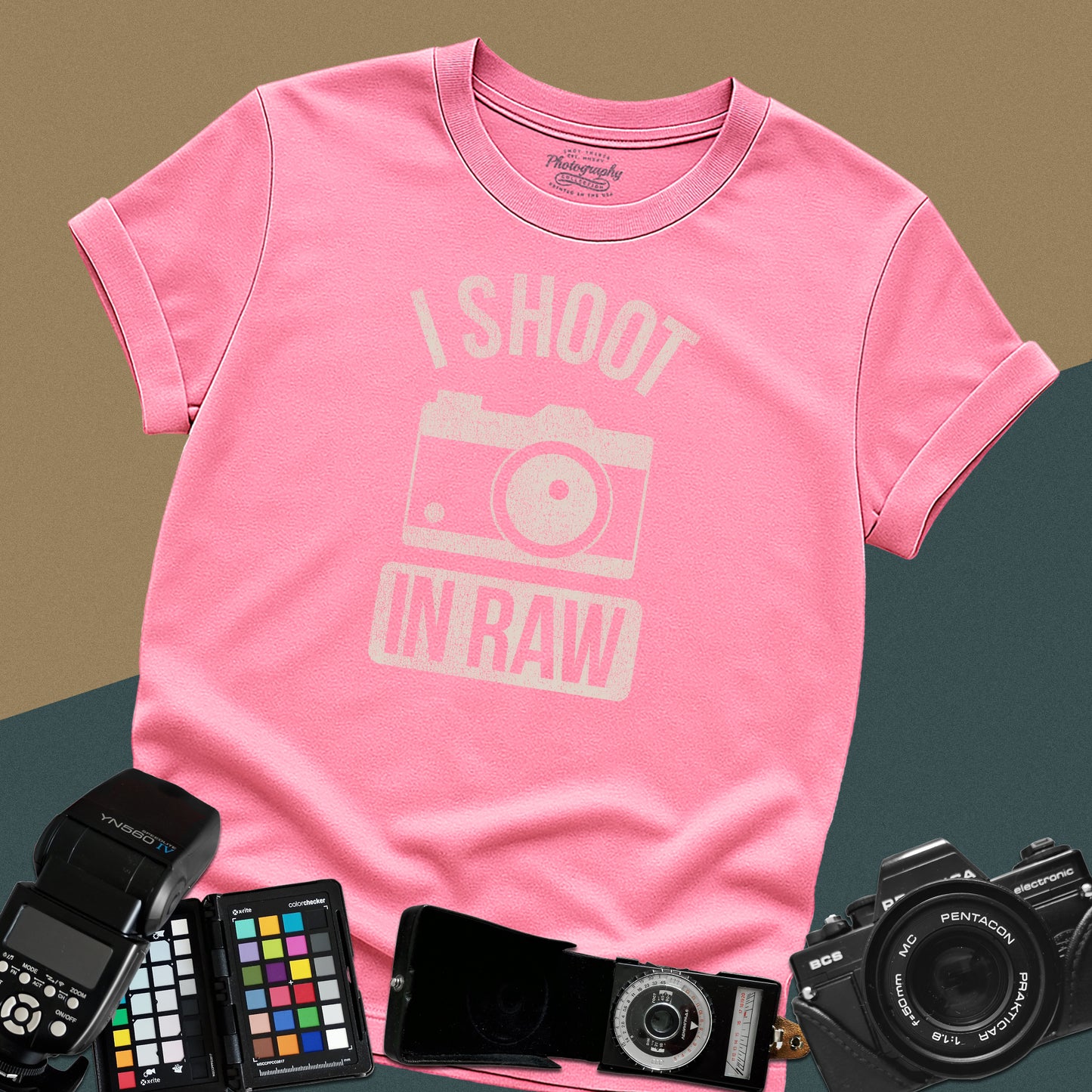 0028. I Shoot In RAW Unisex T-Shirt