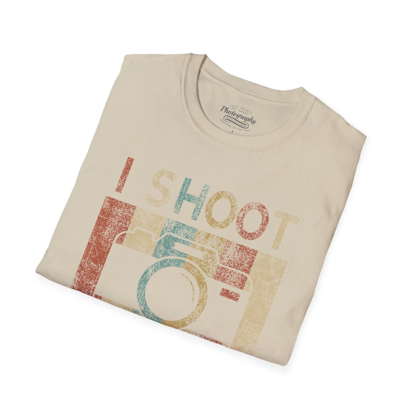 0045. I Shoot People Photo Camera Unisex T-Shirt