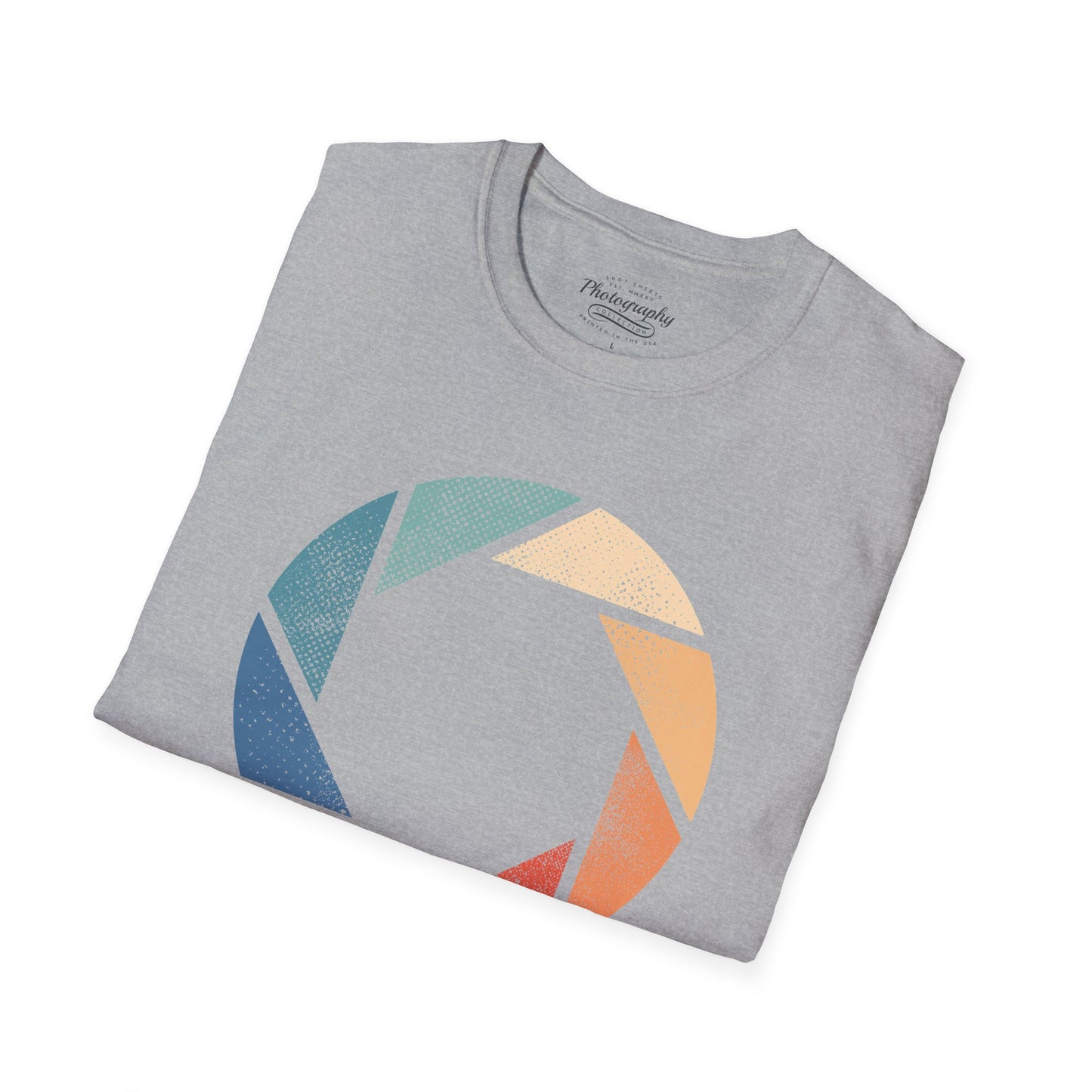0018. Colorful Aperture Unisex T-Shirt