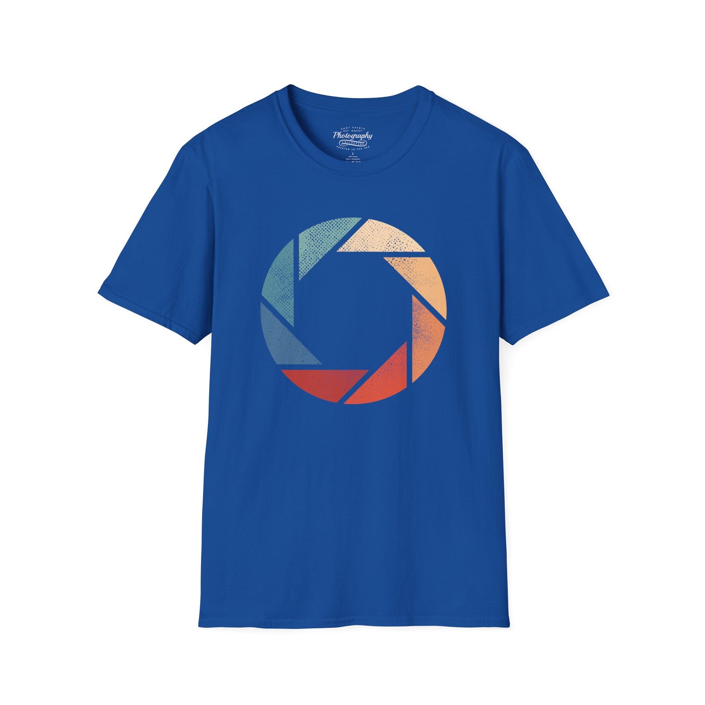 0018. Colorful Aperture Unisex T-Shirt