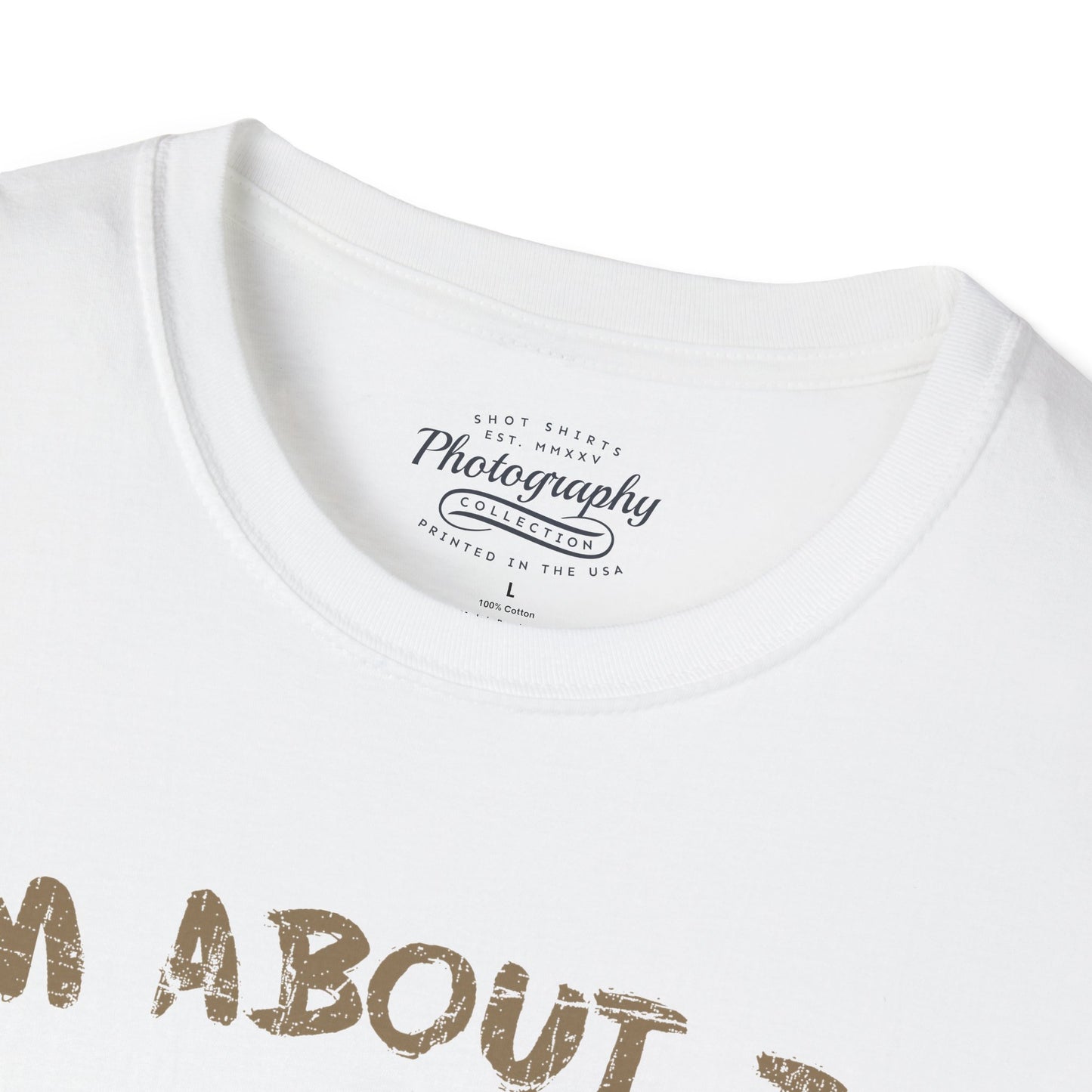 0098. I'm About To Snap Photo Camera Unisex T-Shirt
