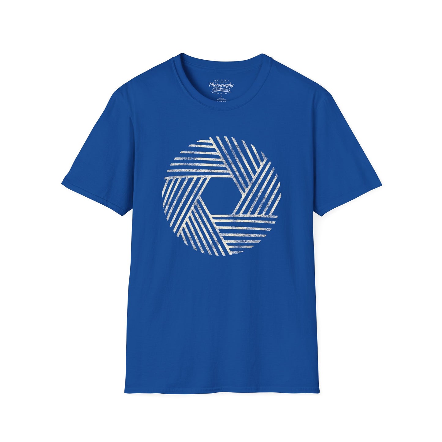 0023. Stylized Aperture Unisex T-Shirt