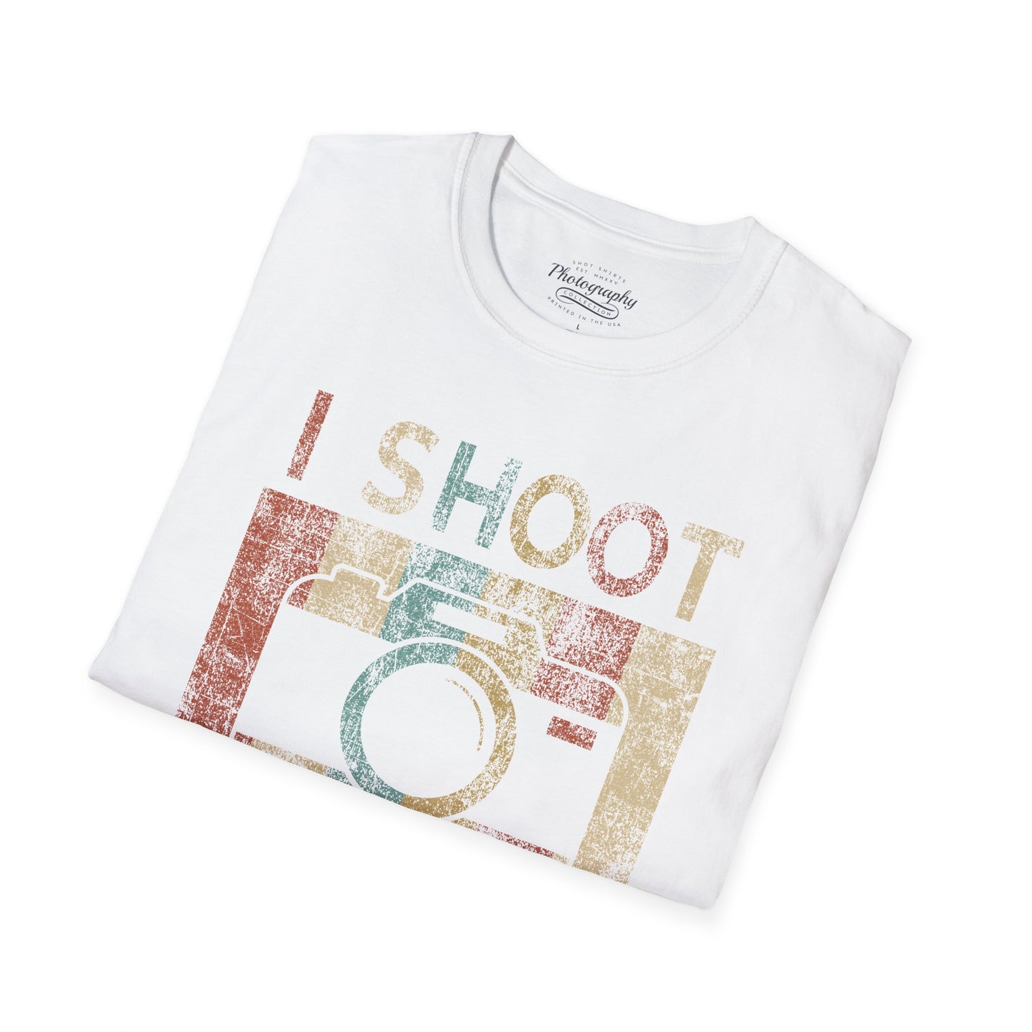 0045. I Shoot People Photo Camera Unisex T-Shirt