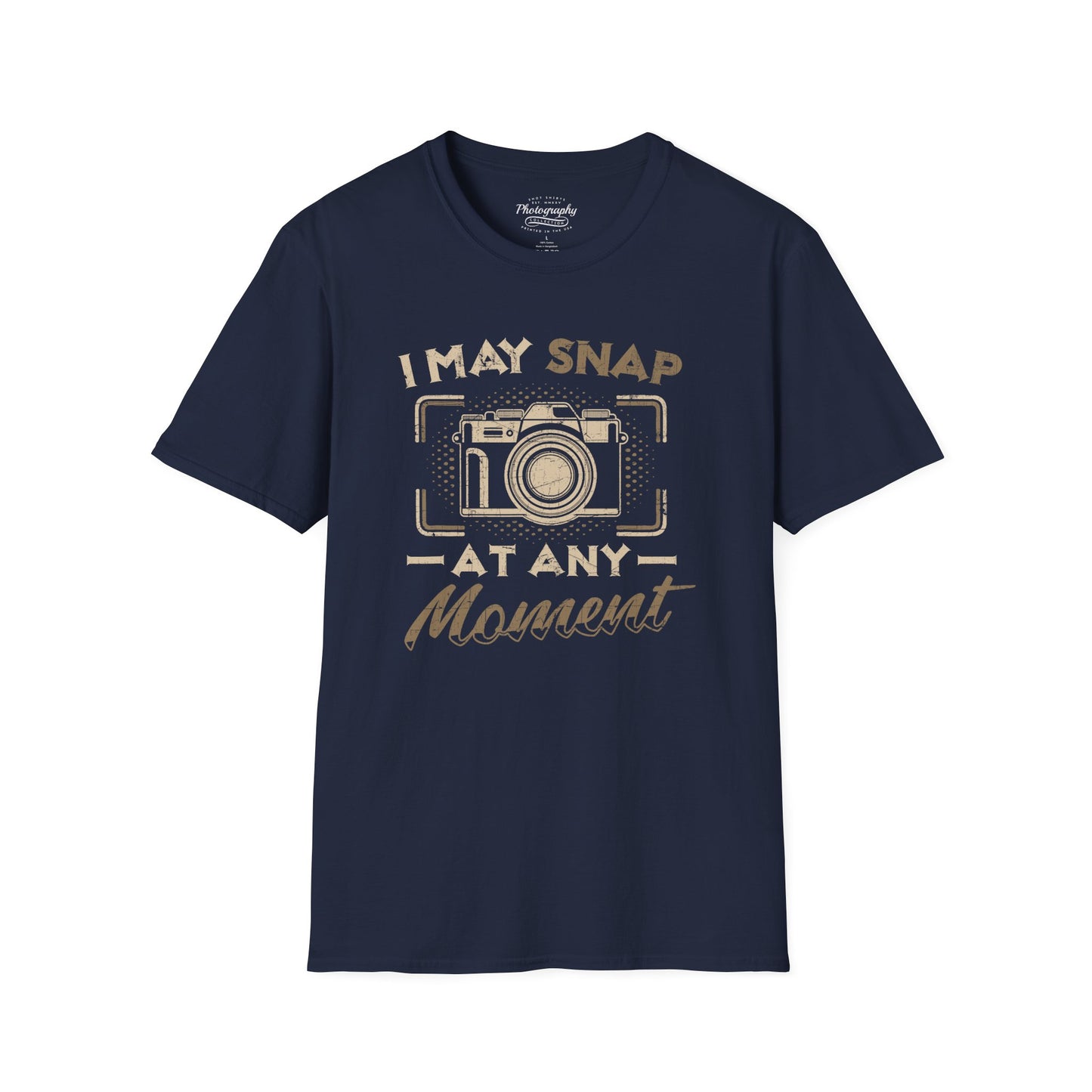 0095. I May Snap At Any Moment Photo Camera Unisex T-Shirt
