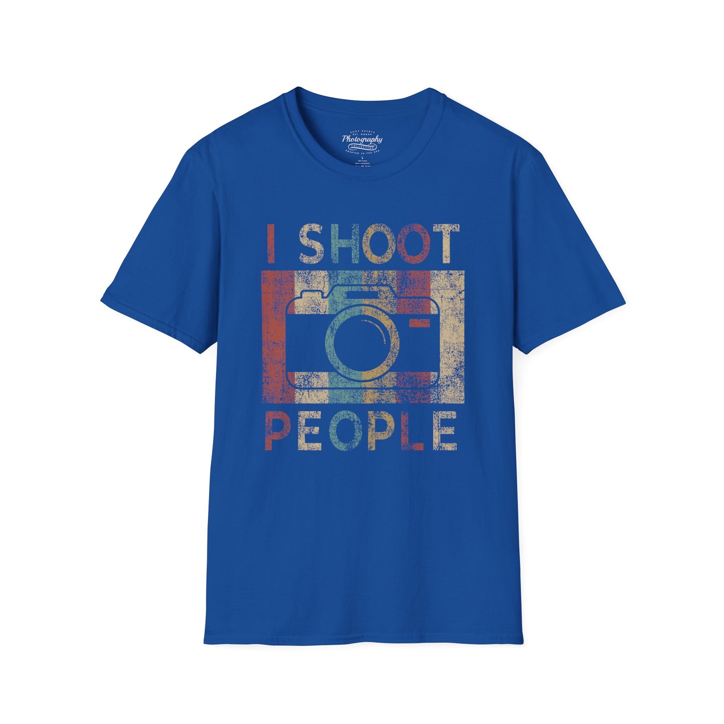 0045. I Shoot People Photo Camera Unisex T-Shirt