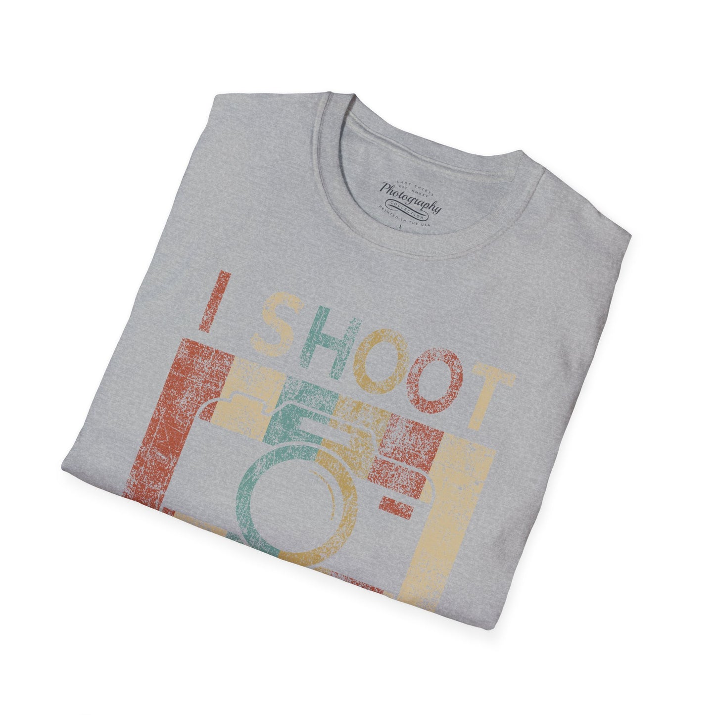0045. I Shoot People Photo Camera Unisex T-Shirt