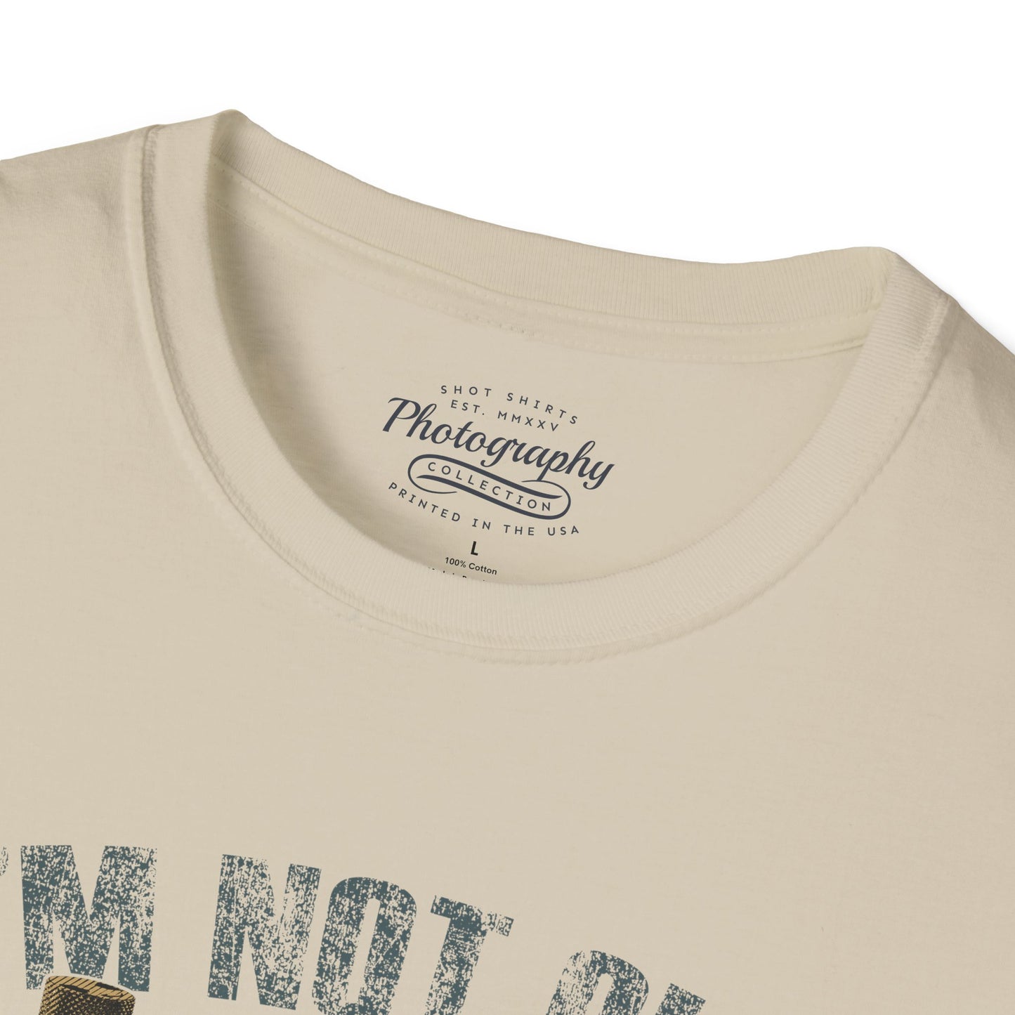 0043. I'm Not Old I'm Classic Photo Camera Unisex T-Shirt