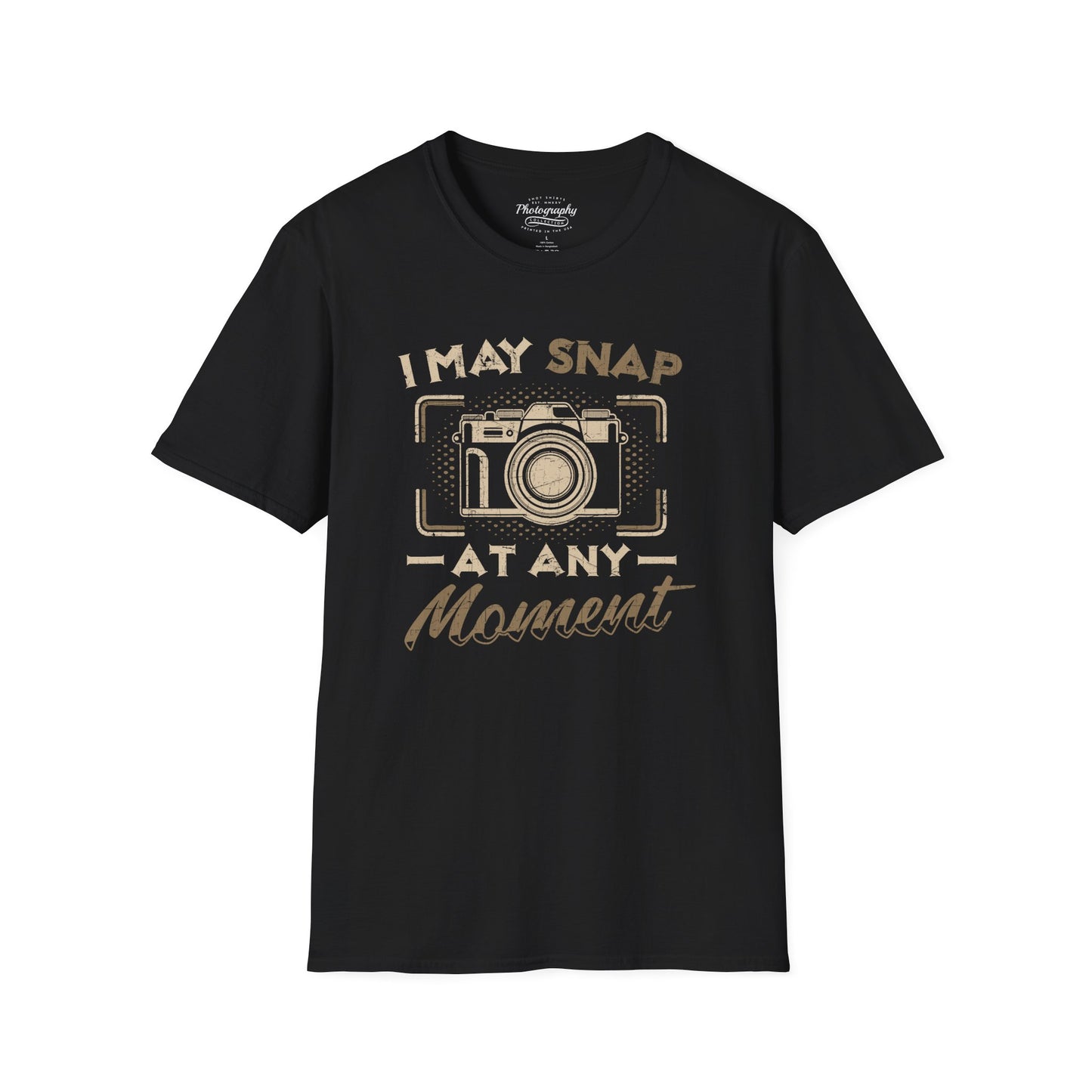 0095. I May Snap At Any Moment Photo Camera Unisex T-Shirt