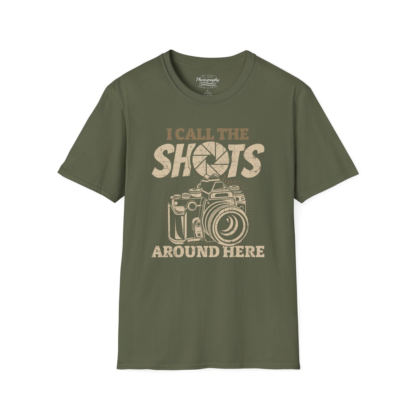 0089. I Call The Shots Around Here Photo Camera Unisex T-Shirt