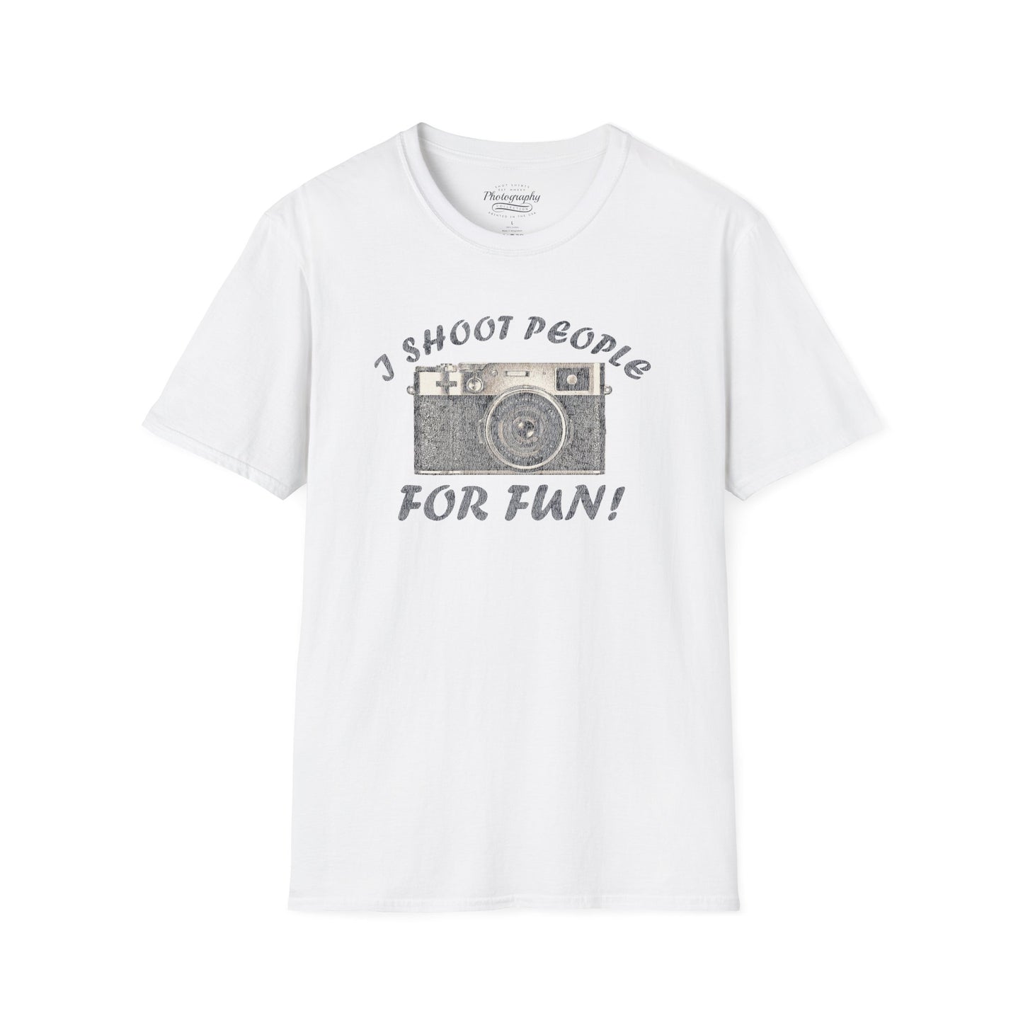 0015. I Shoot People For Fun! Unisex T-Shirt