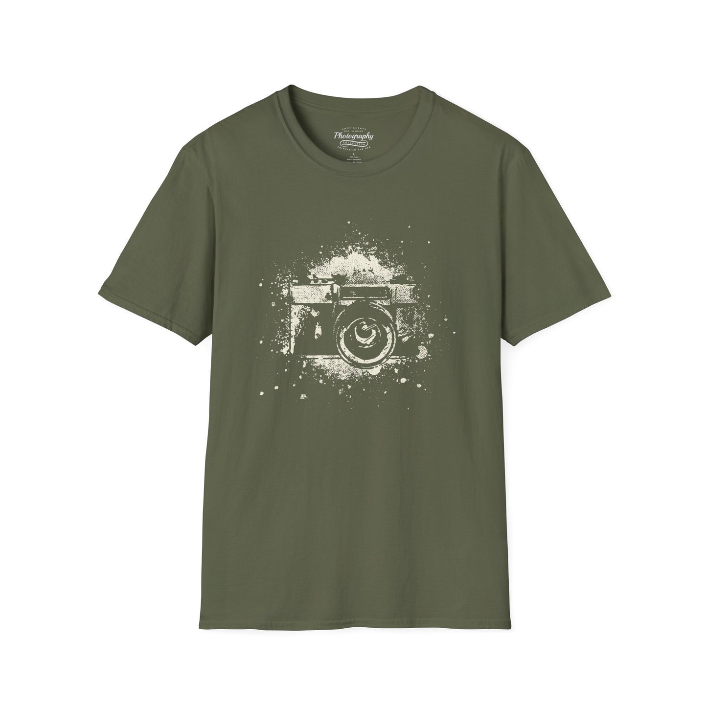 0016. Watercolor Painted Camera Unisex T-Shirt