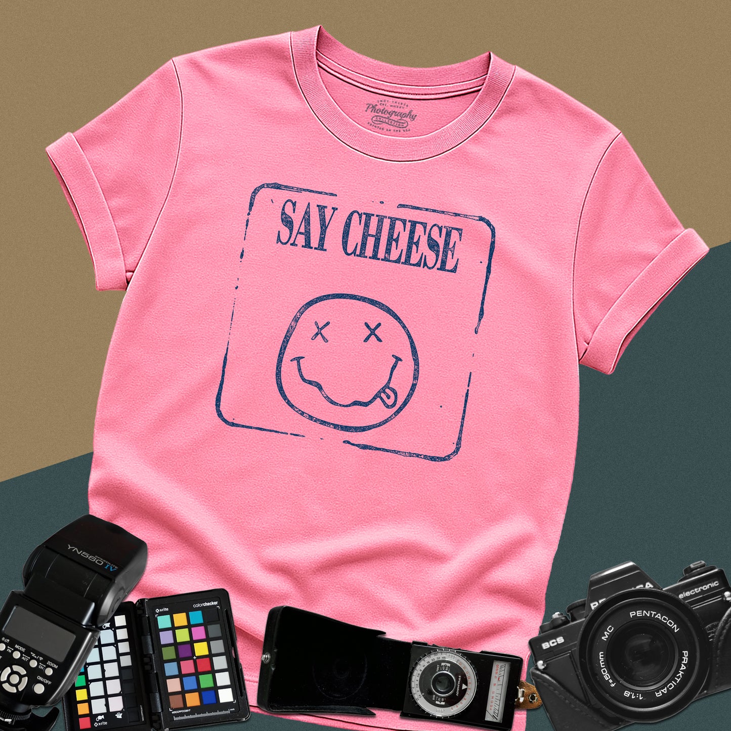 0009. Say Cheese Unisex T-Shirt