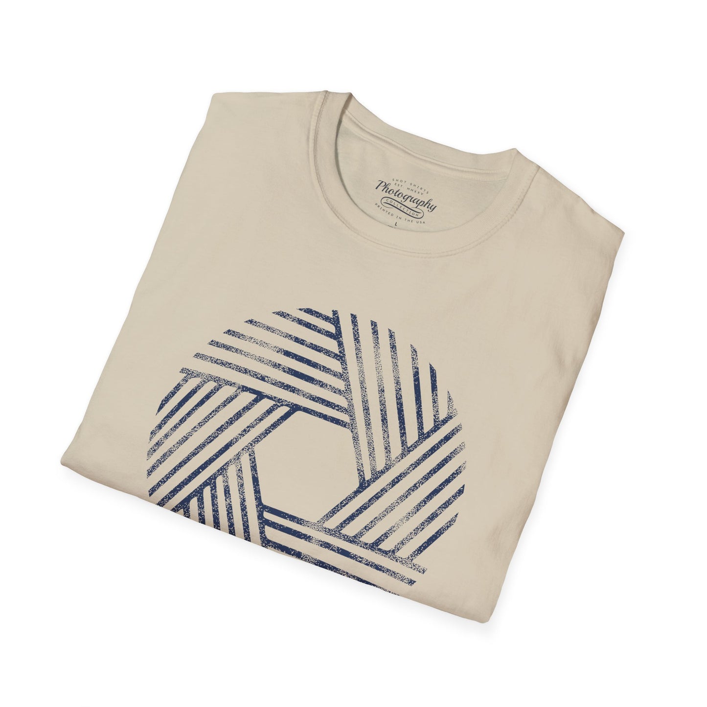 0023. Stylized Aperture Unisex T-Shirt
