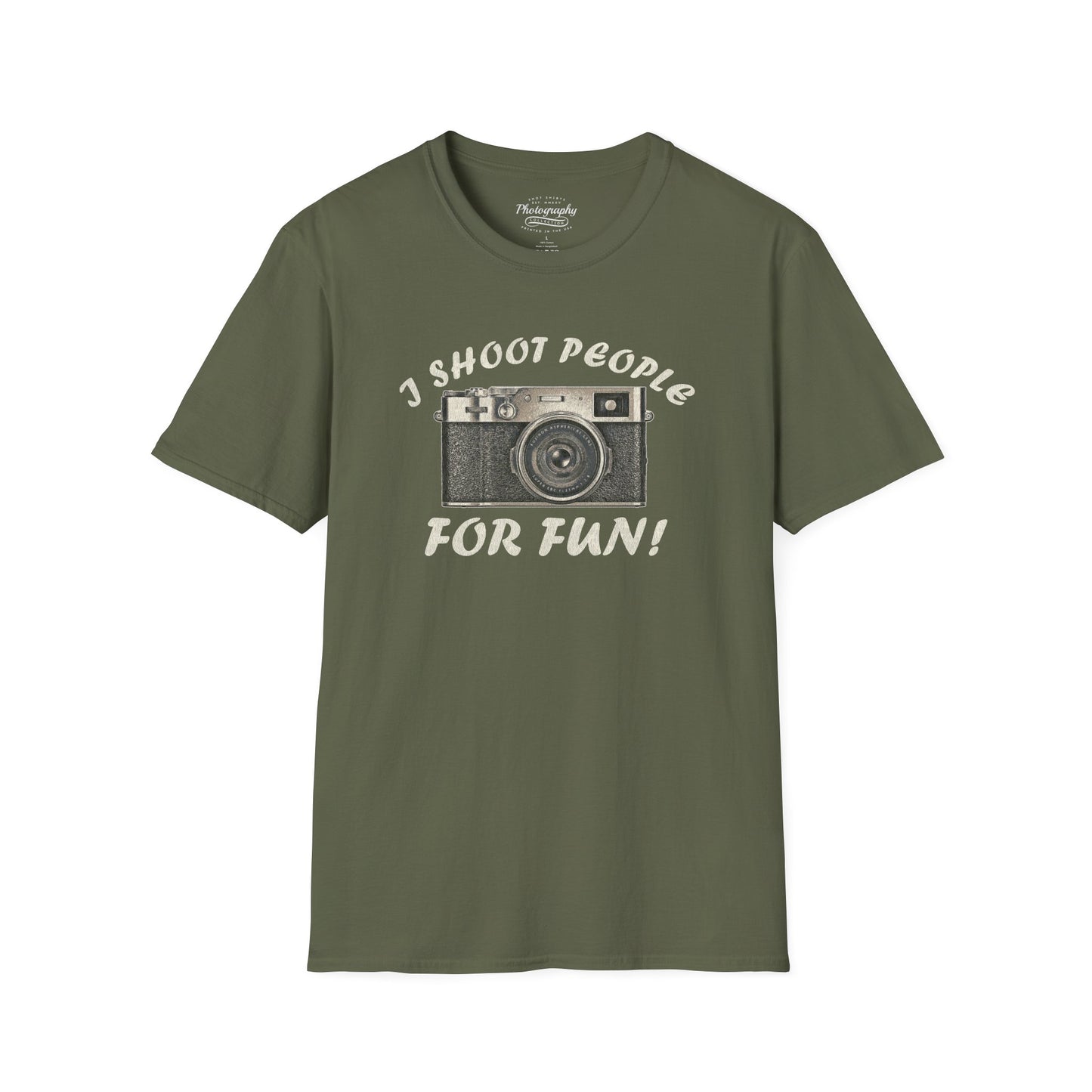 0015. I Shoot People For Fun! Unisex T-Shirt