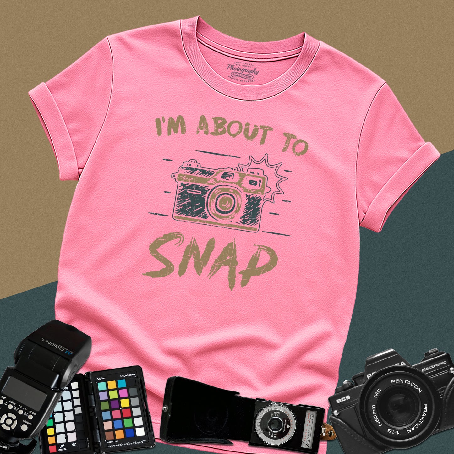 0098. I'm About To Snap Photo Camera Unisex T-Shirt