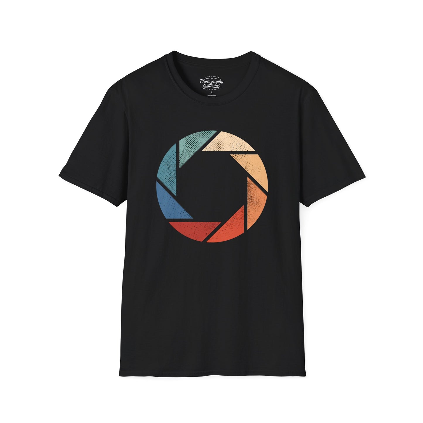 0018. Colorful Aperture Unisex T-Shirt