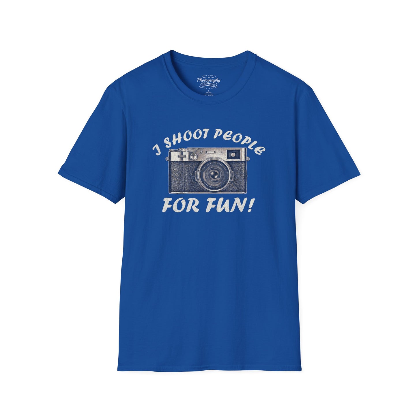 0015. I Shoot People For Fun! Unisex T-Shirt