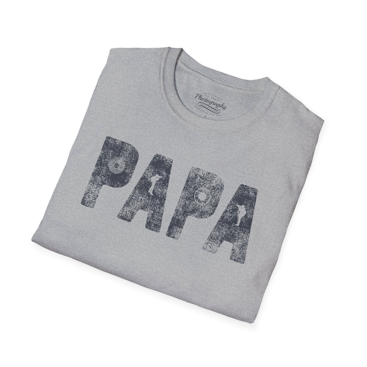0033. Papa Photographer Unisex T-Shirt