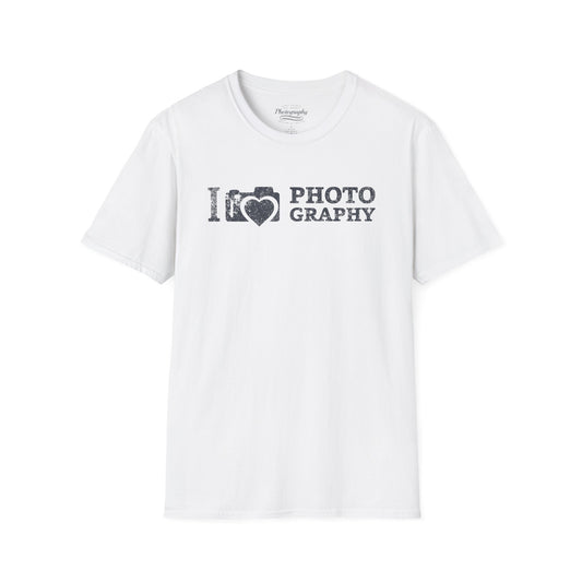 0040. I Love Photography Unisex T-Shirt